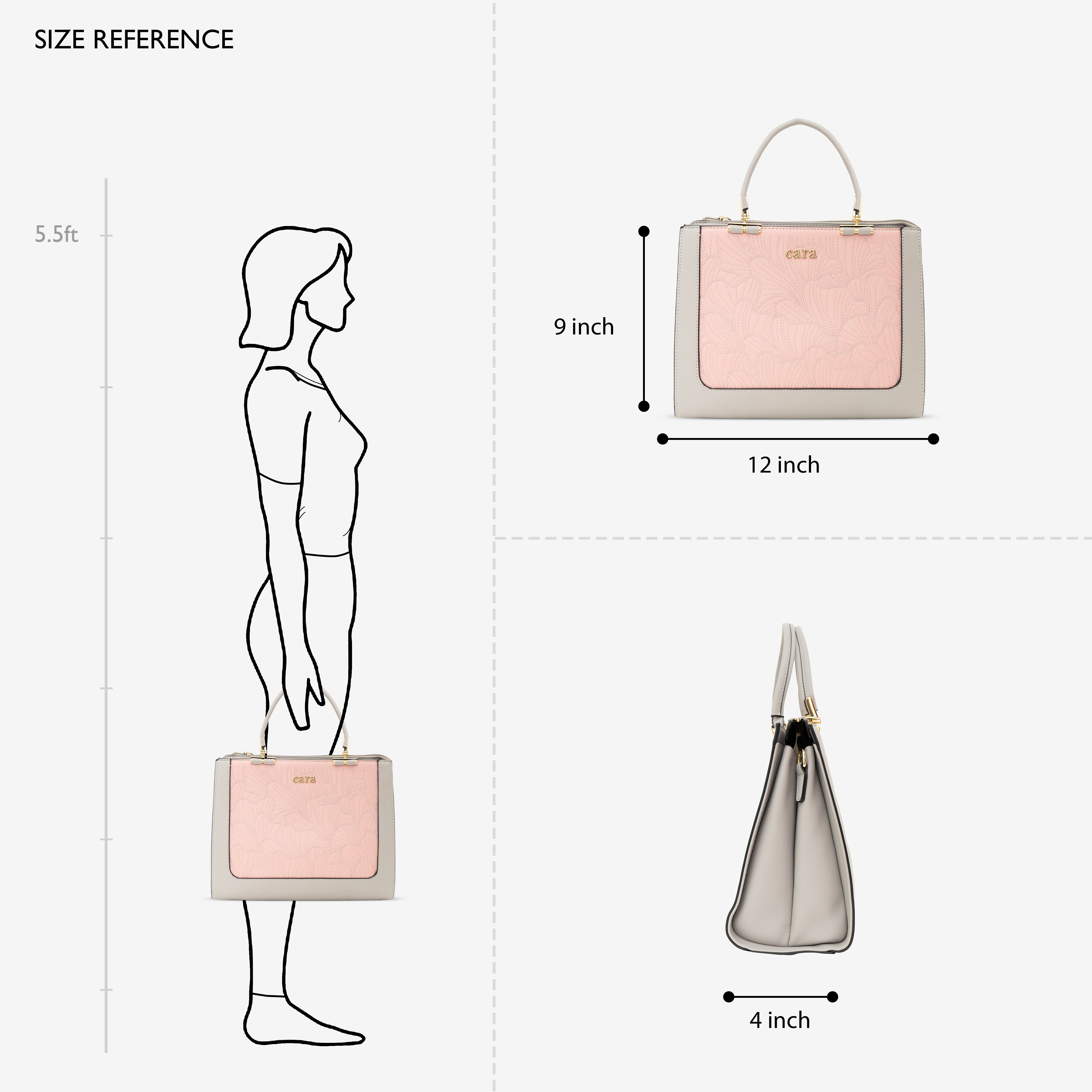 Floral Eclipse Handbag | Cara