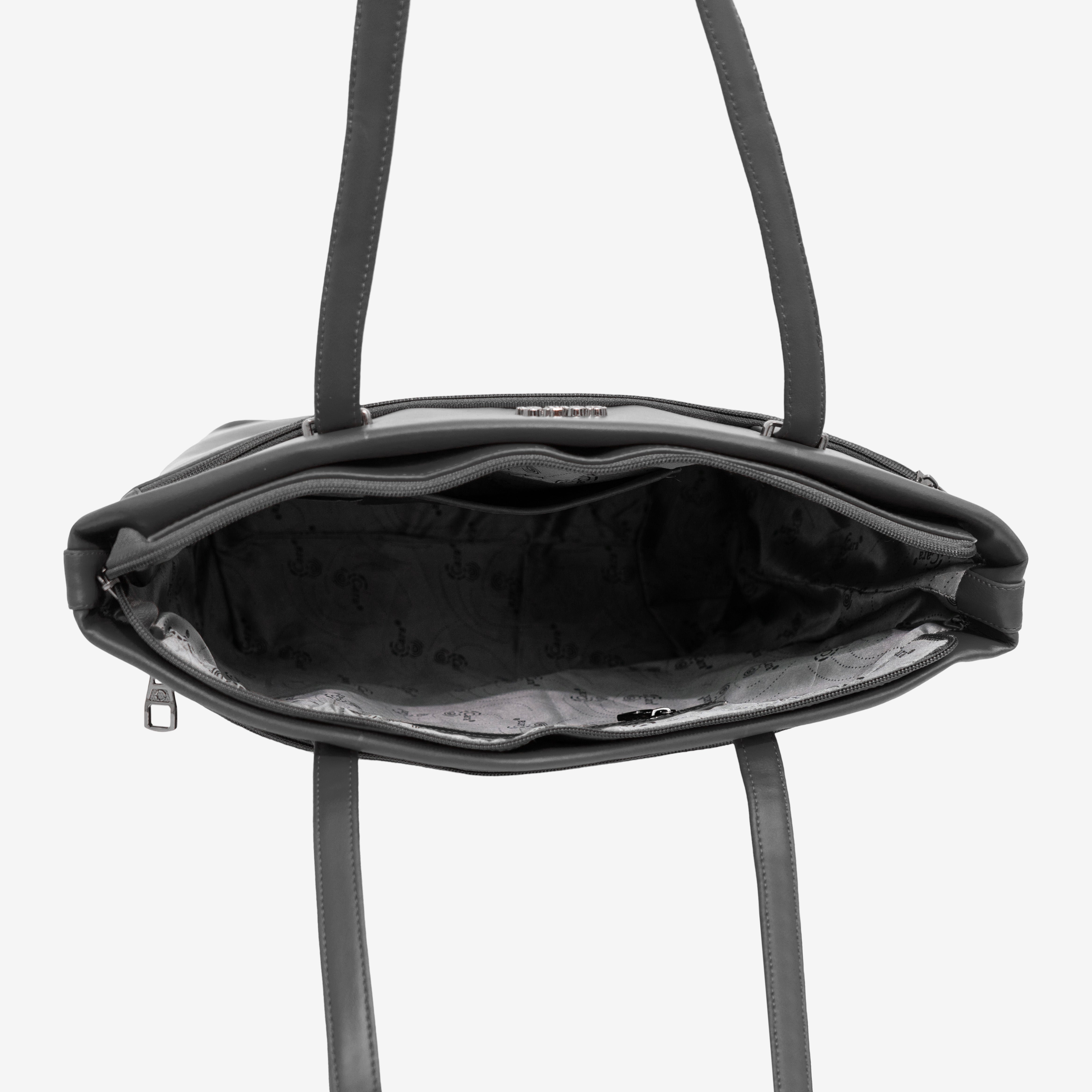 Black 9 to 5 Office Tote Bag | Cara