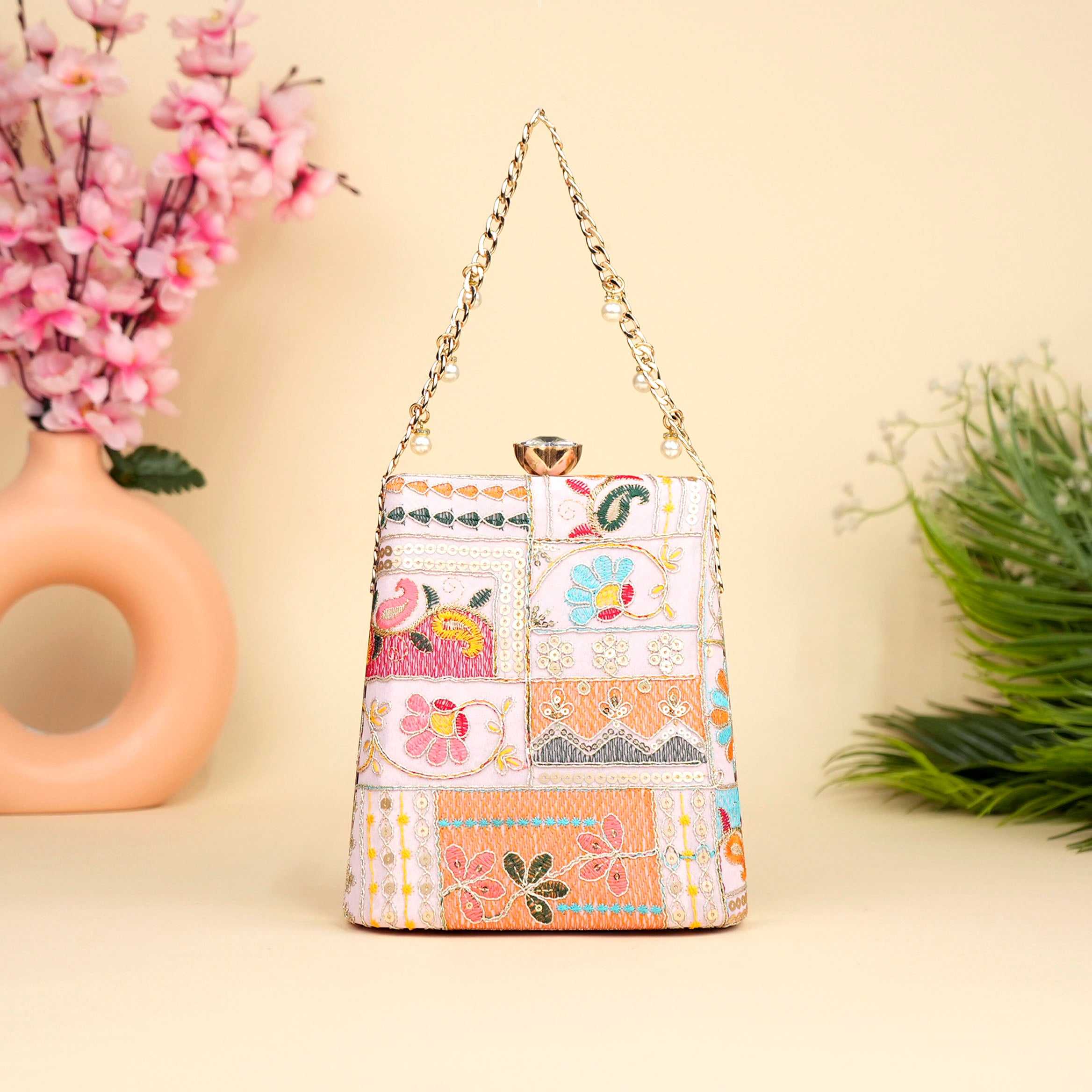 Heritage Mosaic Clutch