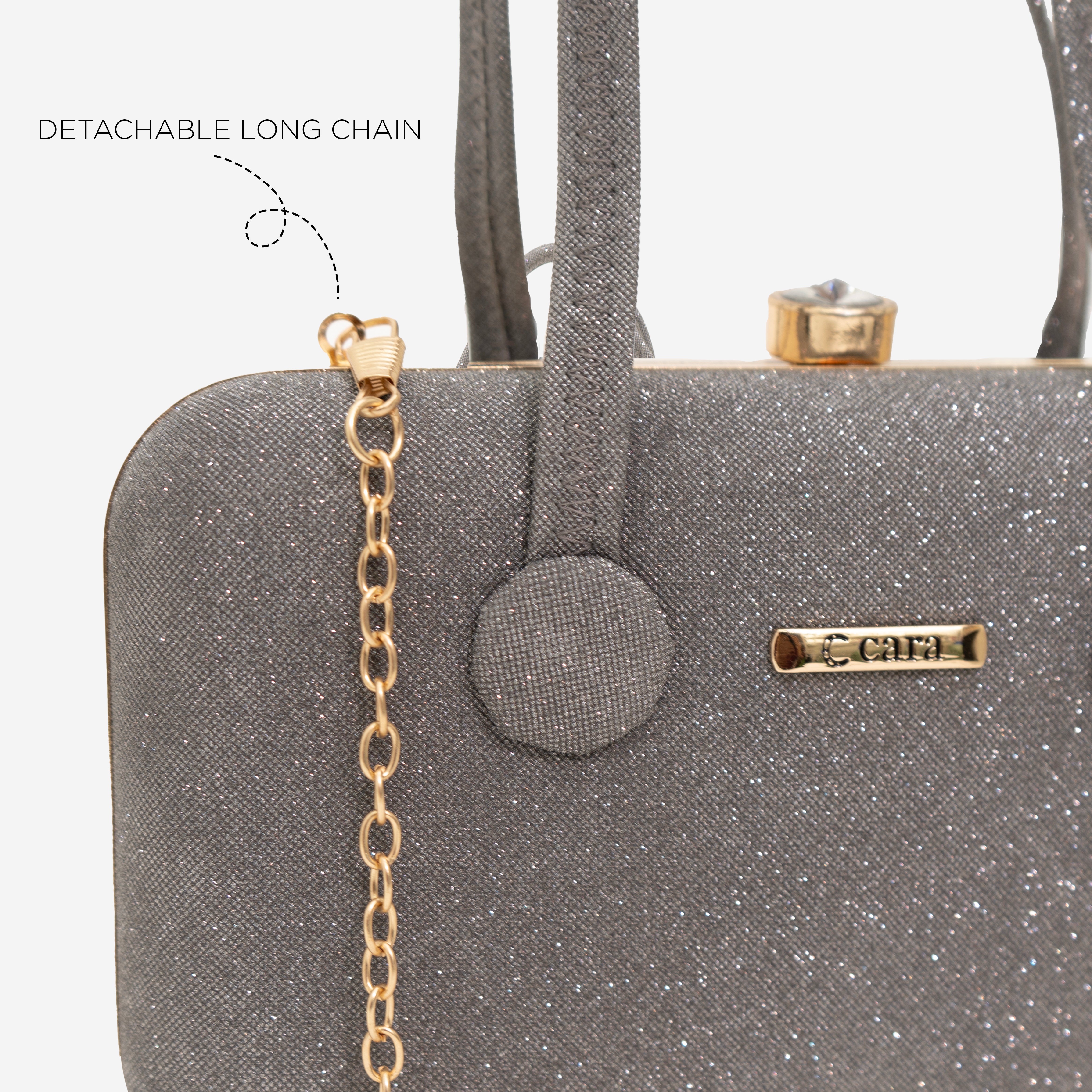 Grey Celestial Clutch | cara