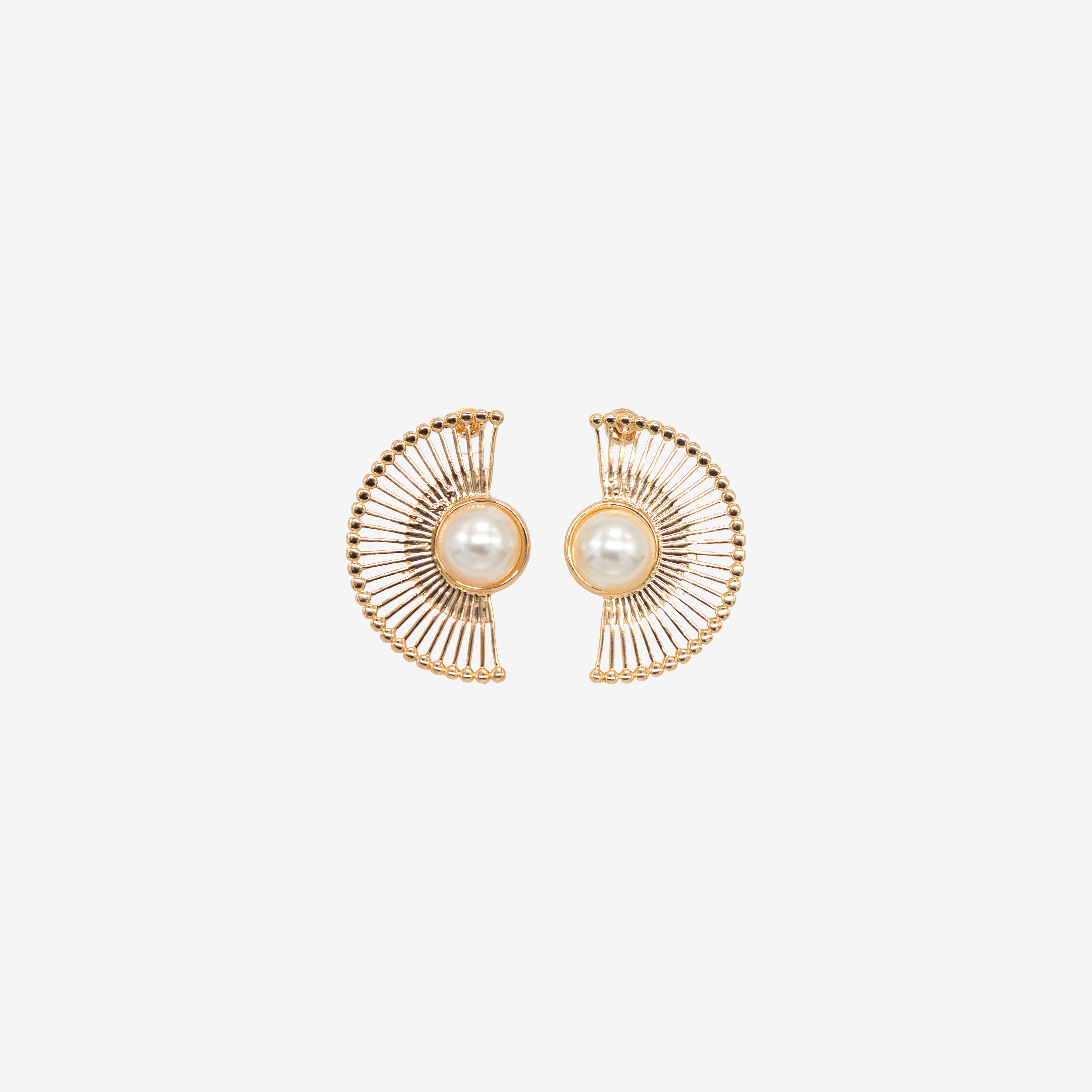 Opal Curve Earrings