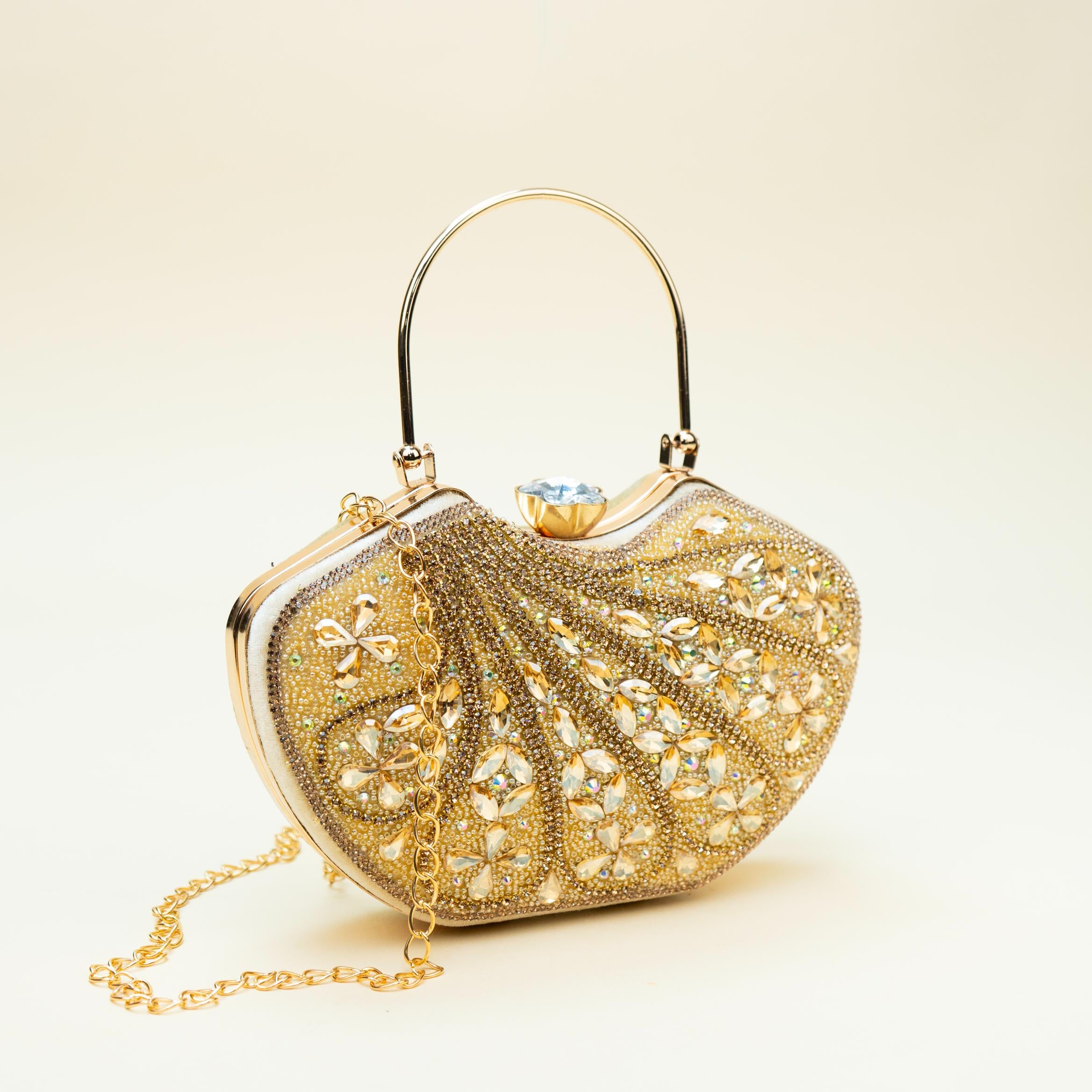 Opulent Chain Handle Bag