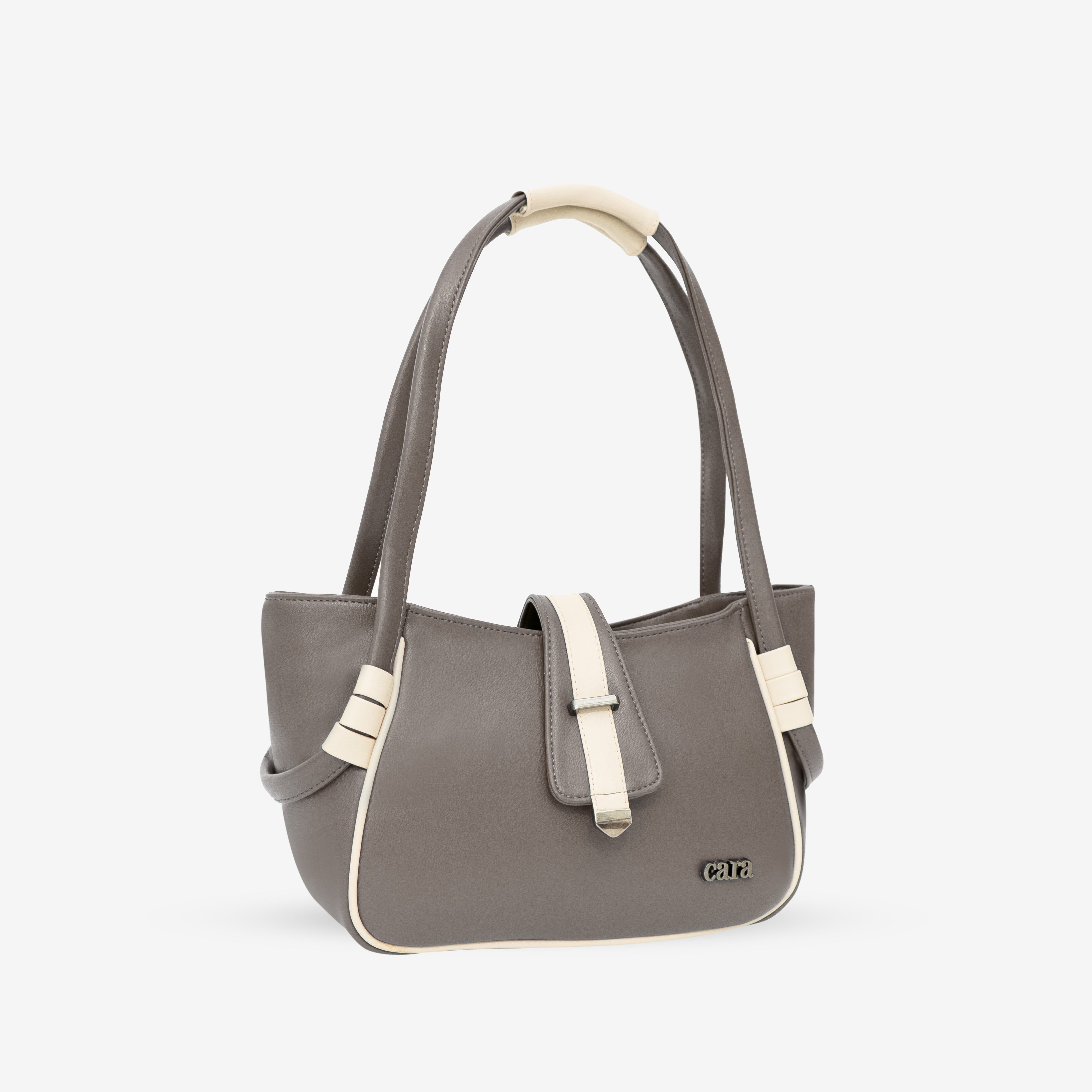 Mink Grey Boldly Dynamic HANDBAG | CARA