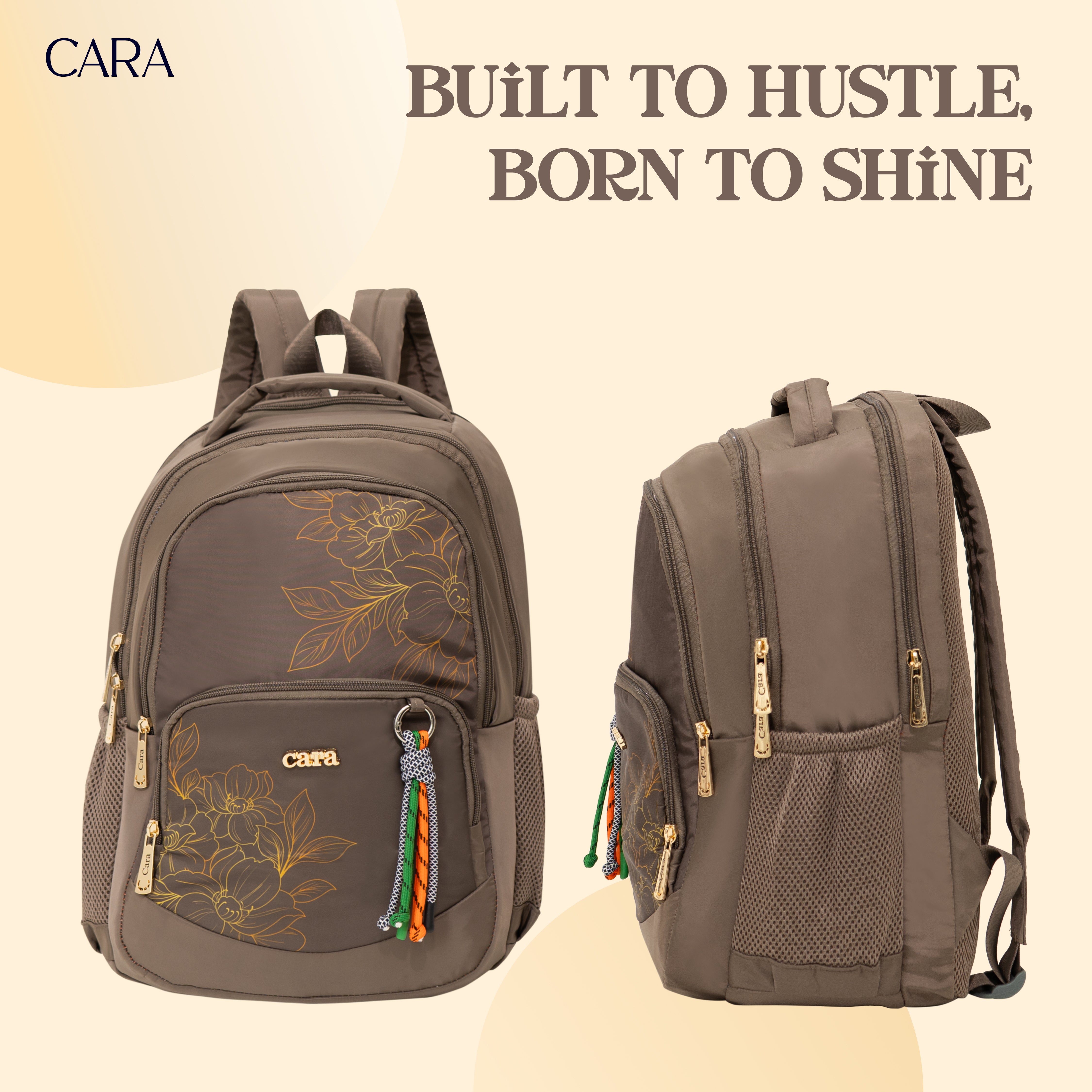 Flora Charm Backpack