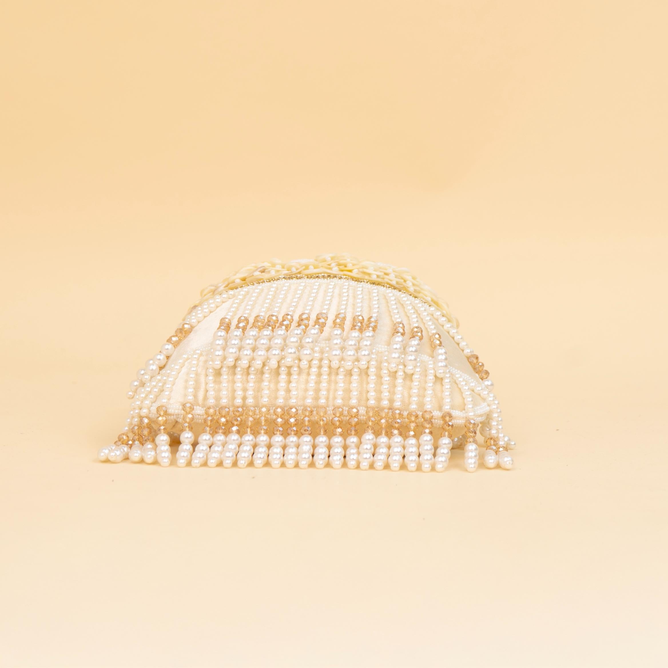 Royal Tassel Sequin Potli