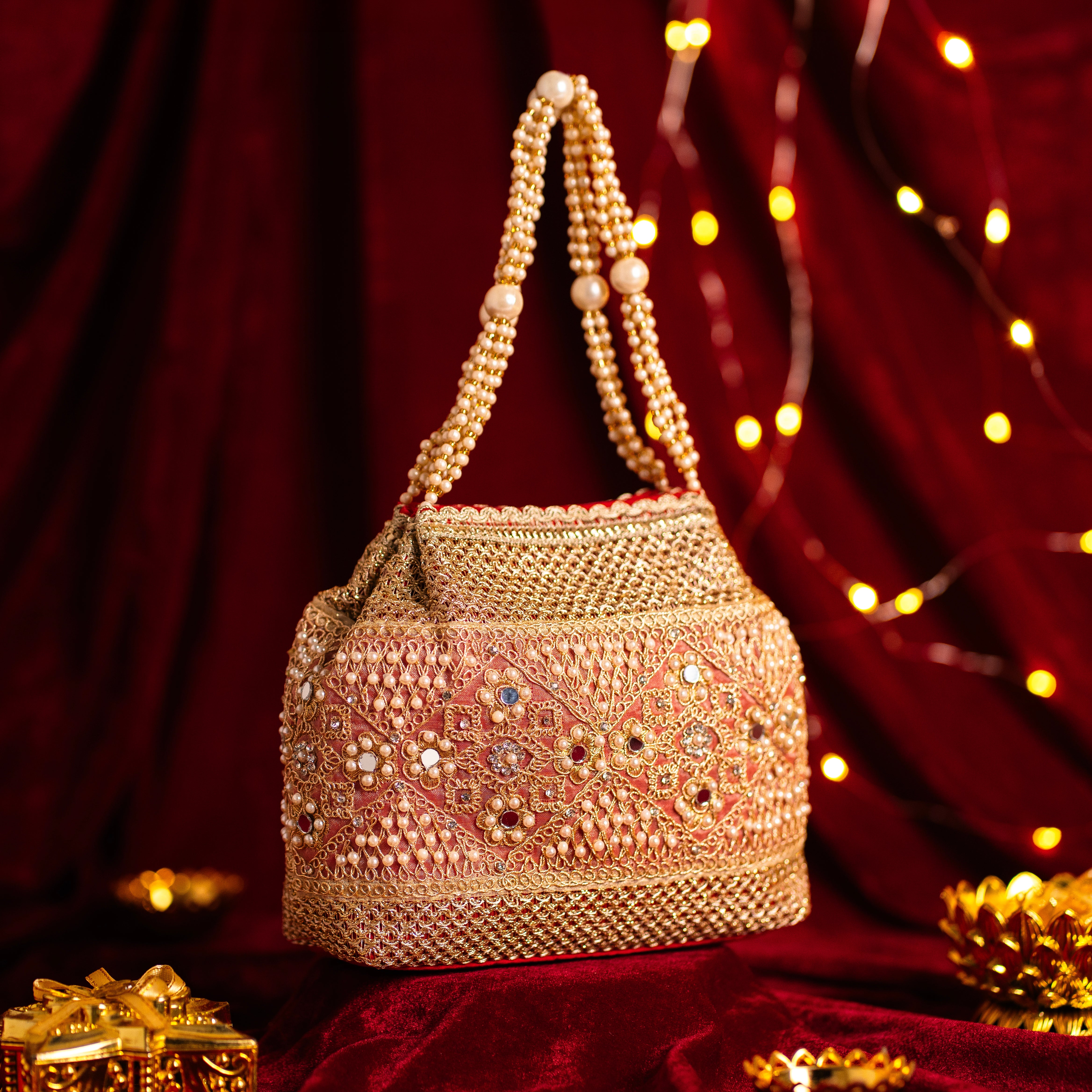 Pearl Elegance Potli