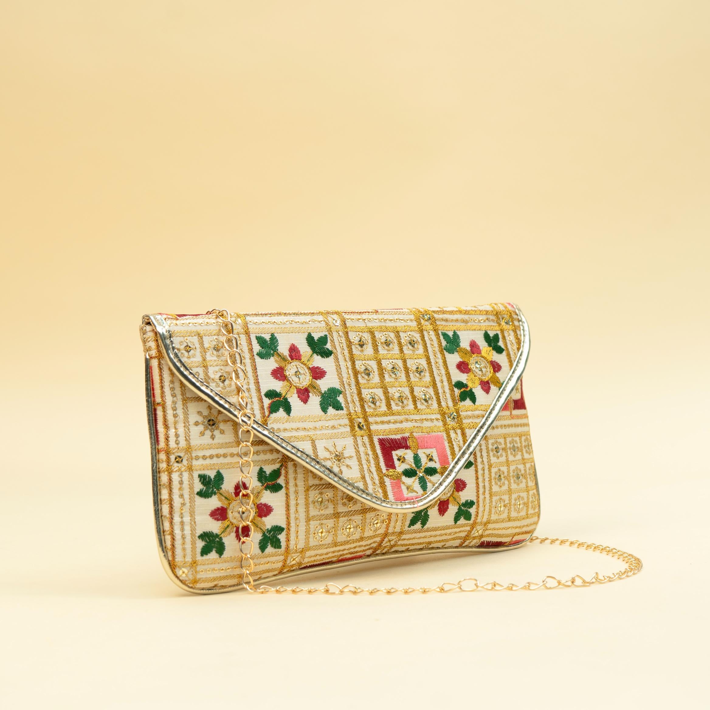 Heirloom Stitch Clutch