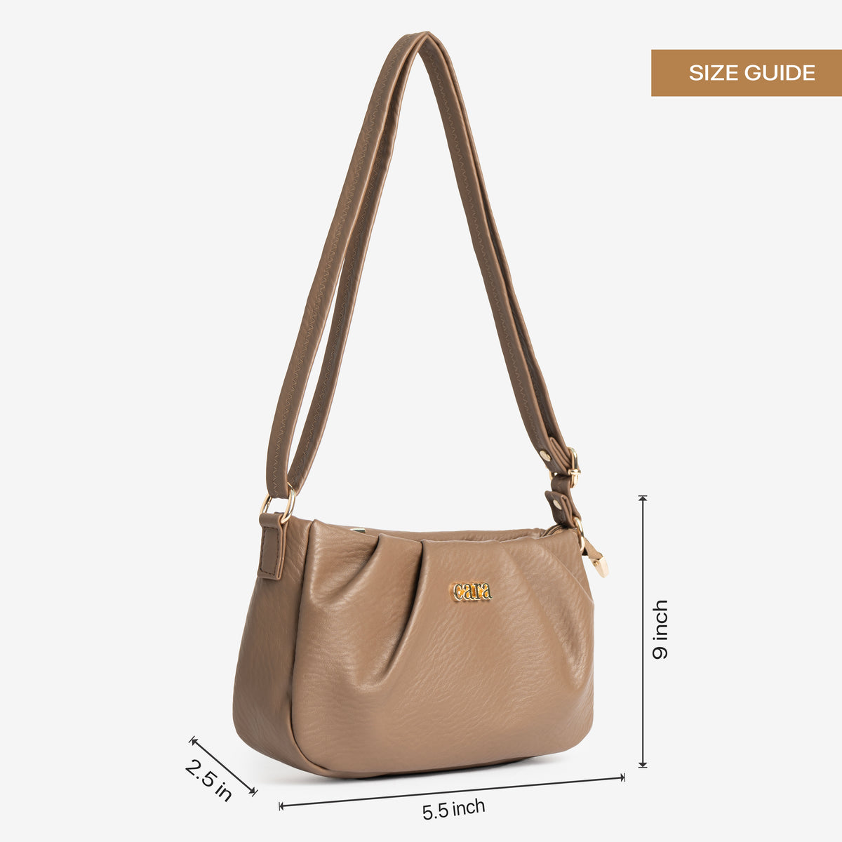 Maia Everyday Ruched Bag