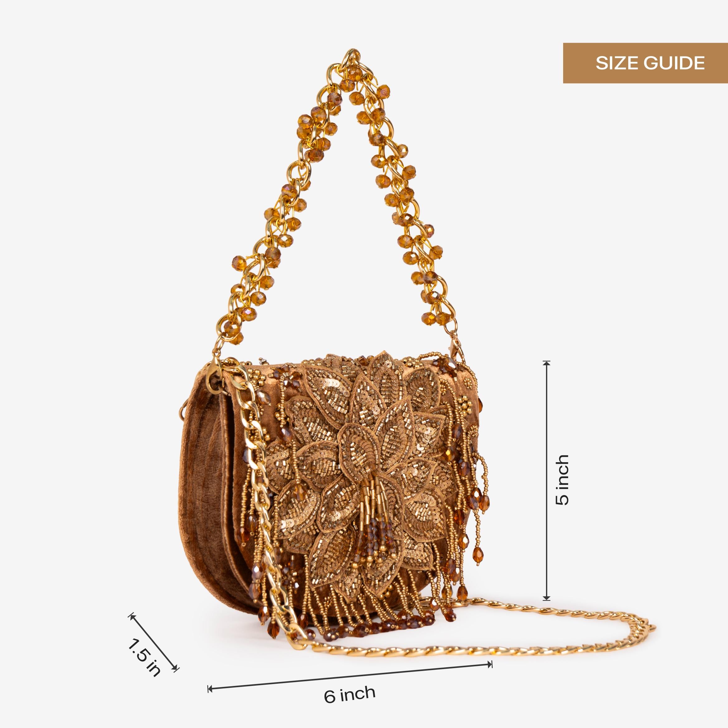Marquise bloom Purse