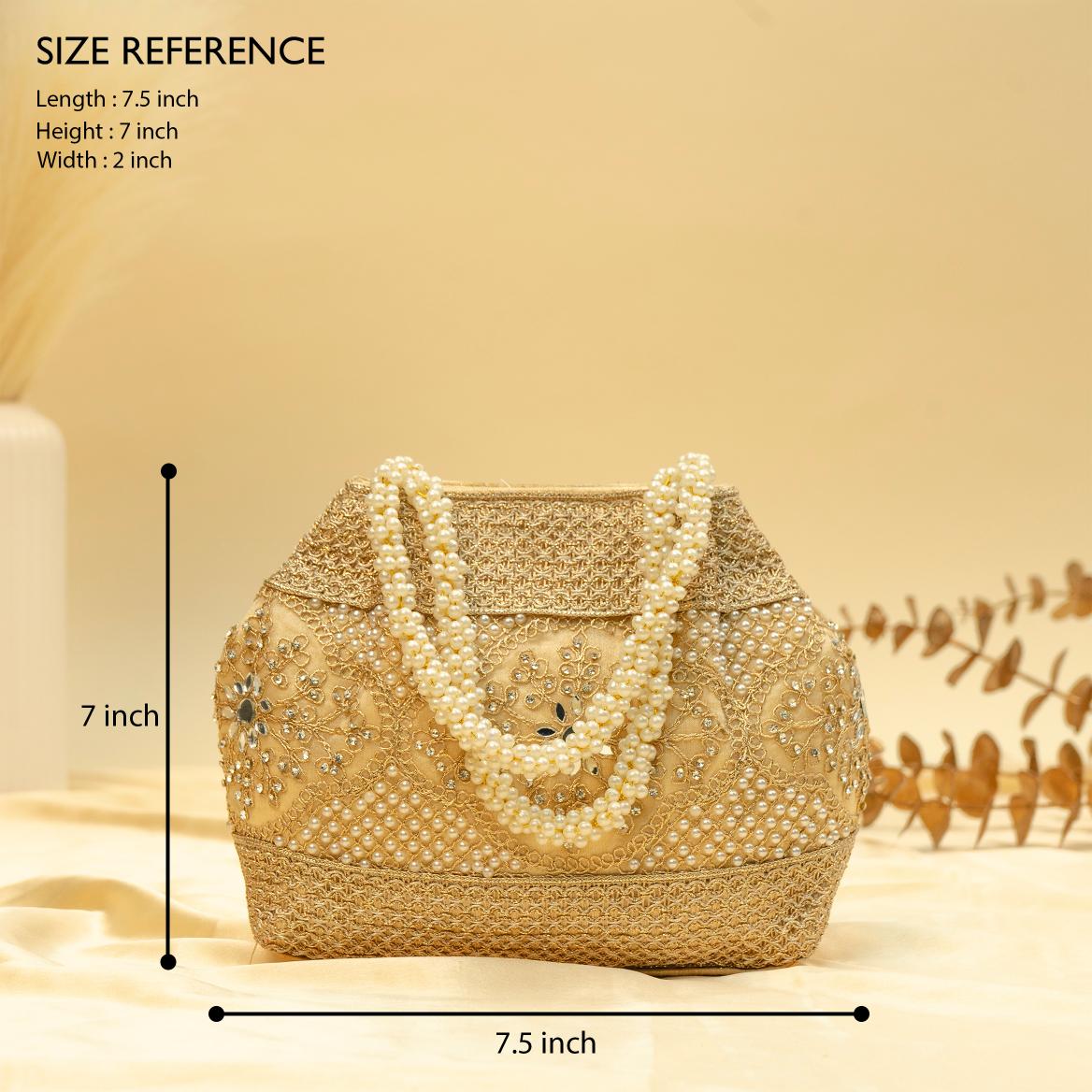 Timeless Embroidery Potli