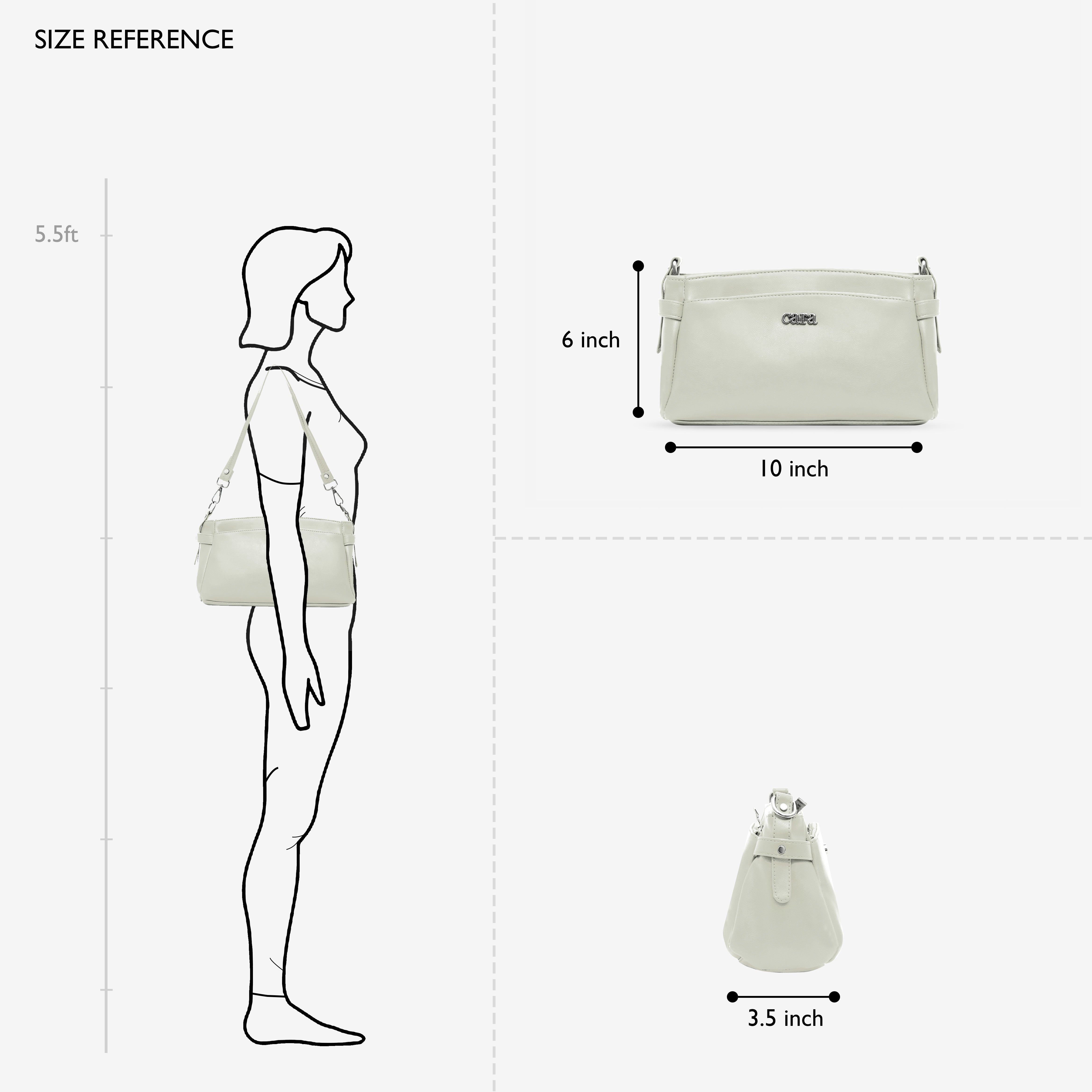 Cream Weekend Carry sling | Cara