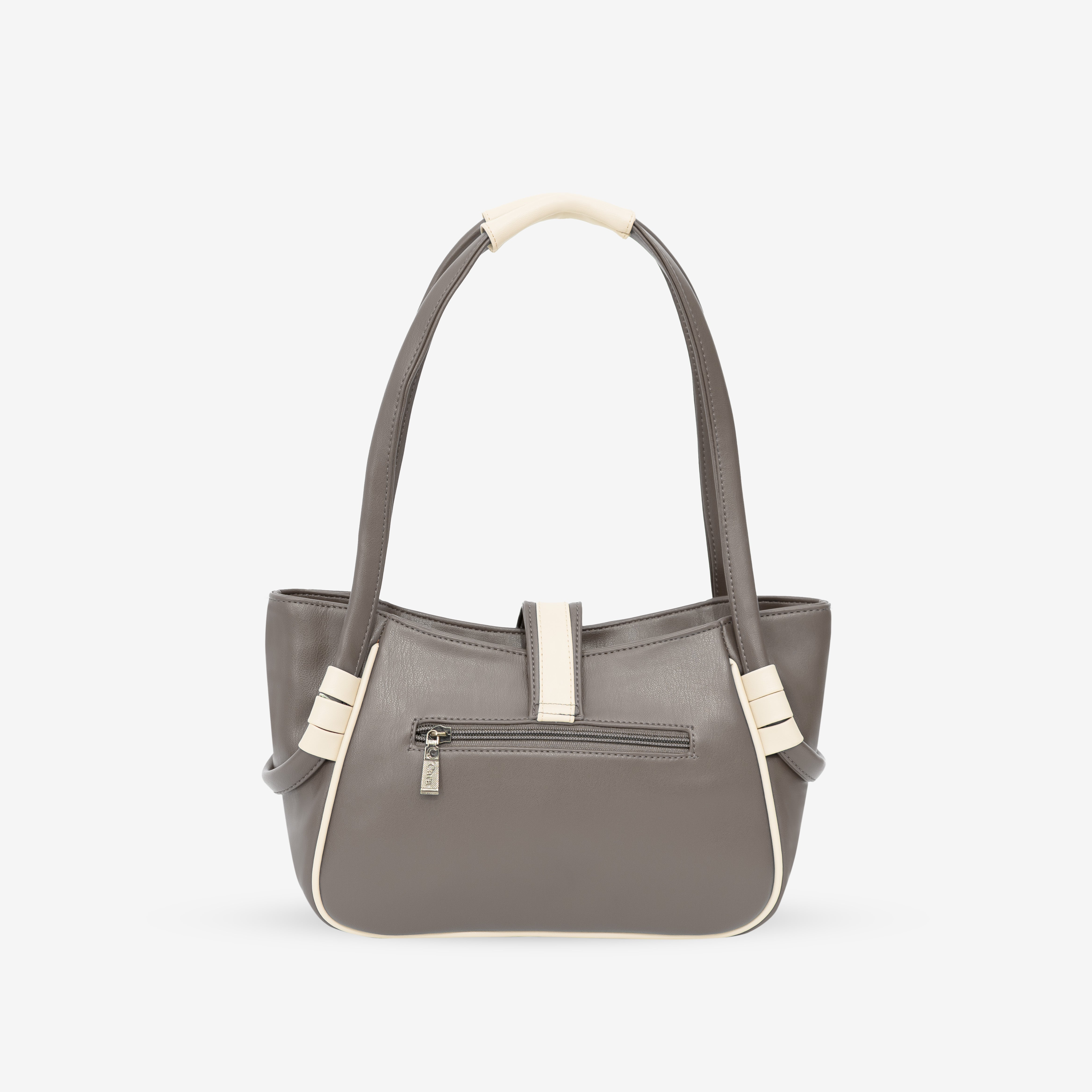 Mink Grey Boldly Dynamic HANDBAG | CARA