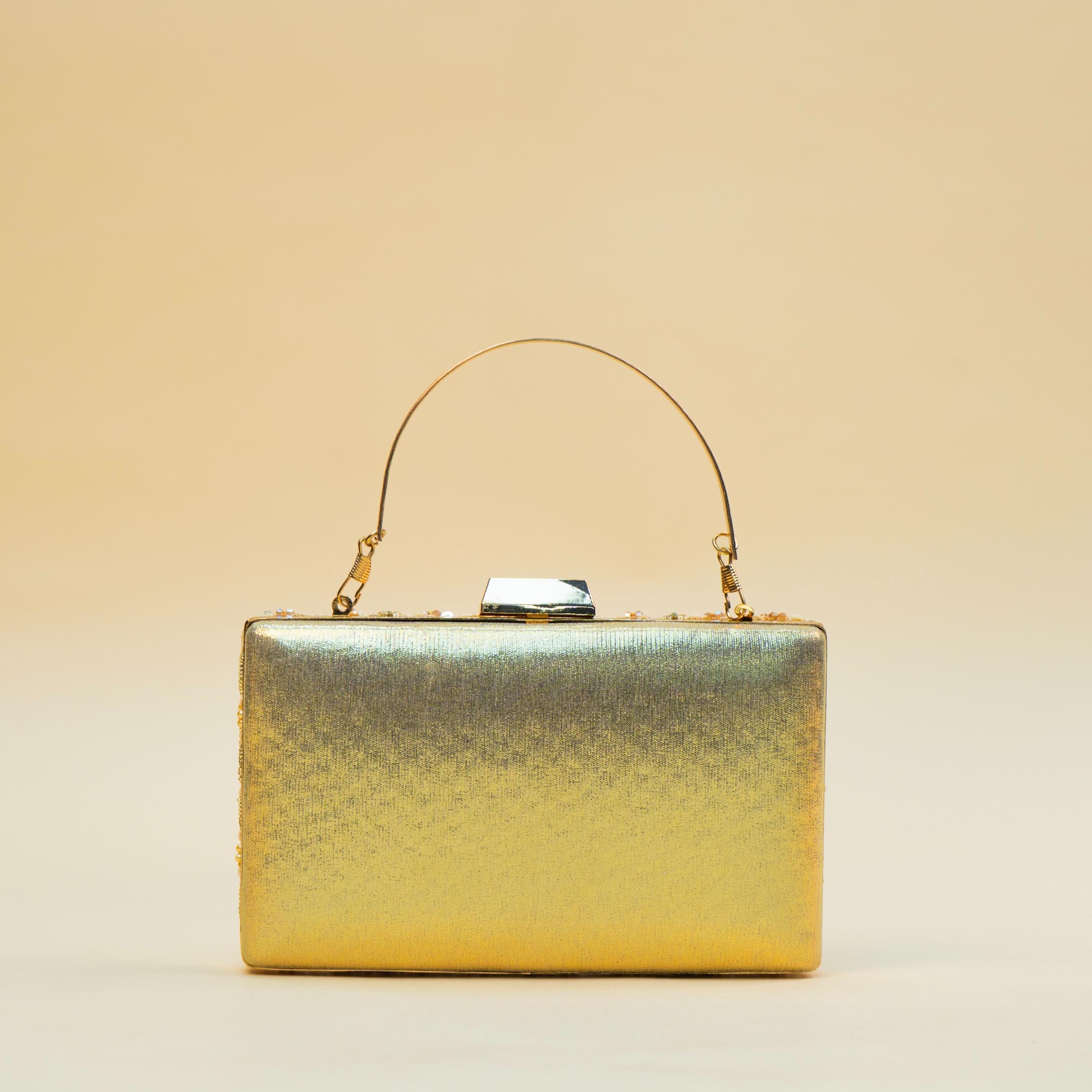 Celestial Mirrorwork Clutch