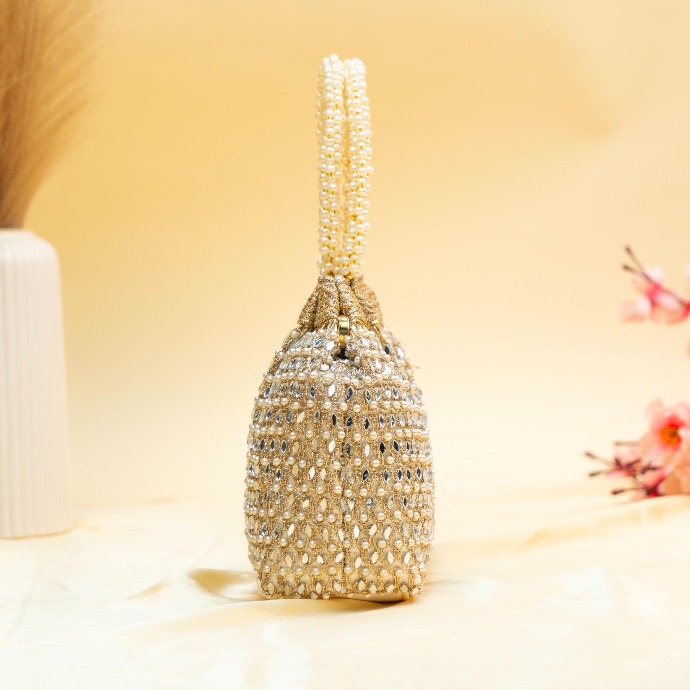 Dazzle Crystal Bead Potli