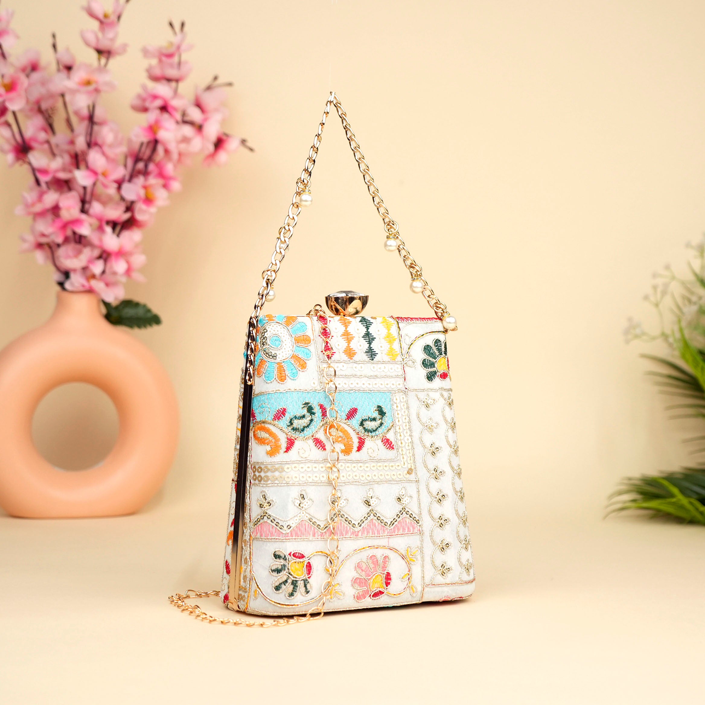 Heritage Mosaic Clutch