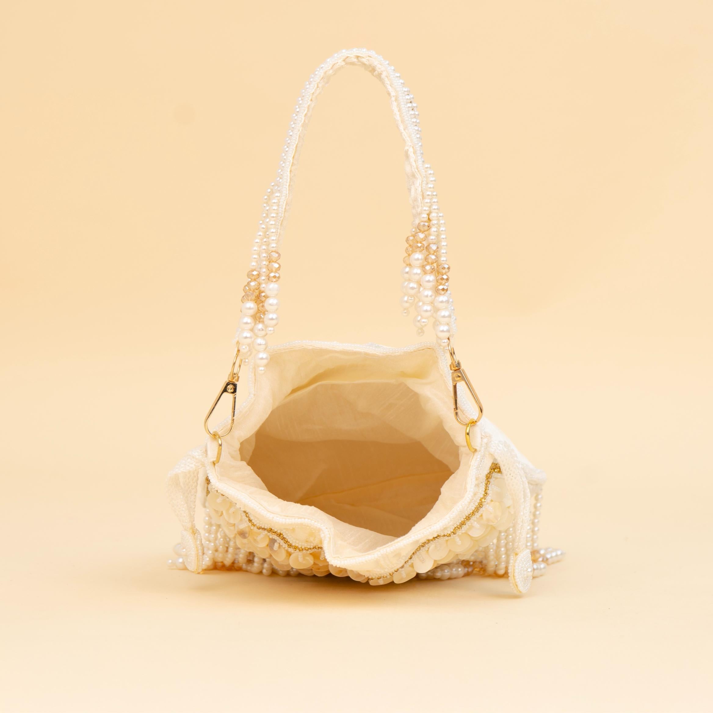 Royal Tassel Sequin Potli