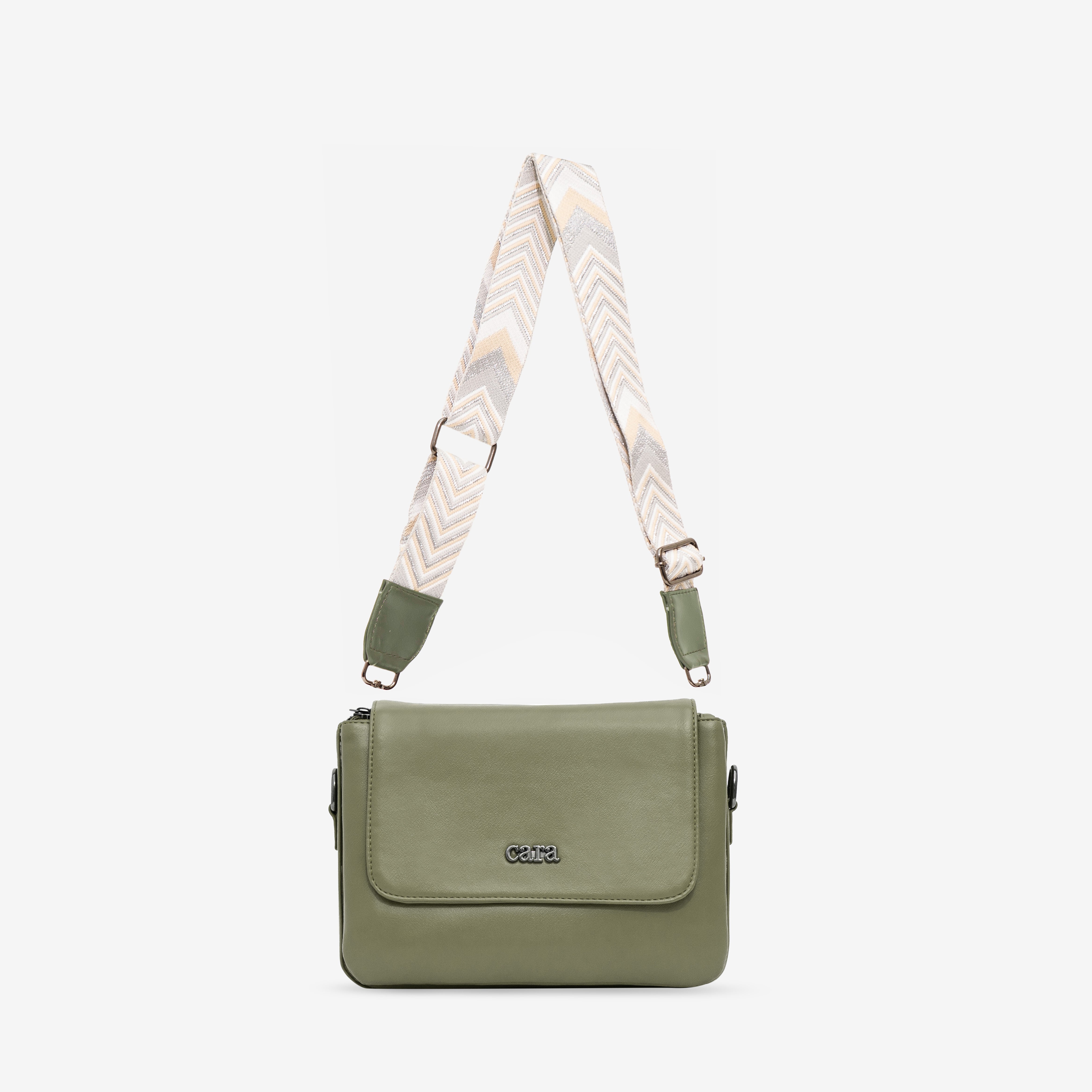 olive green Casual Catcher slingbag | cara