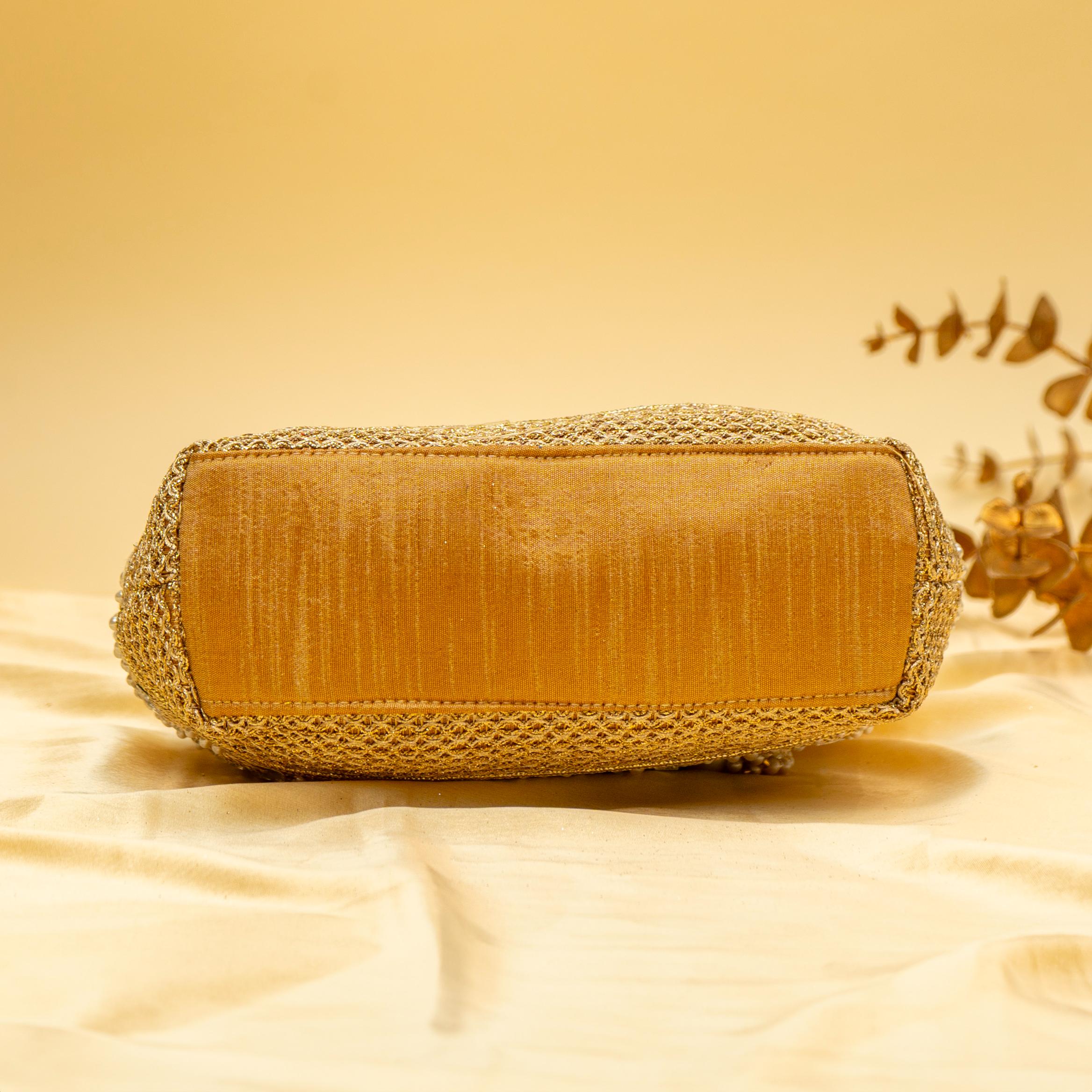 Timeless Pearlwork Potli