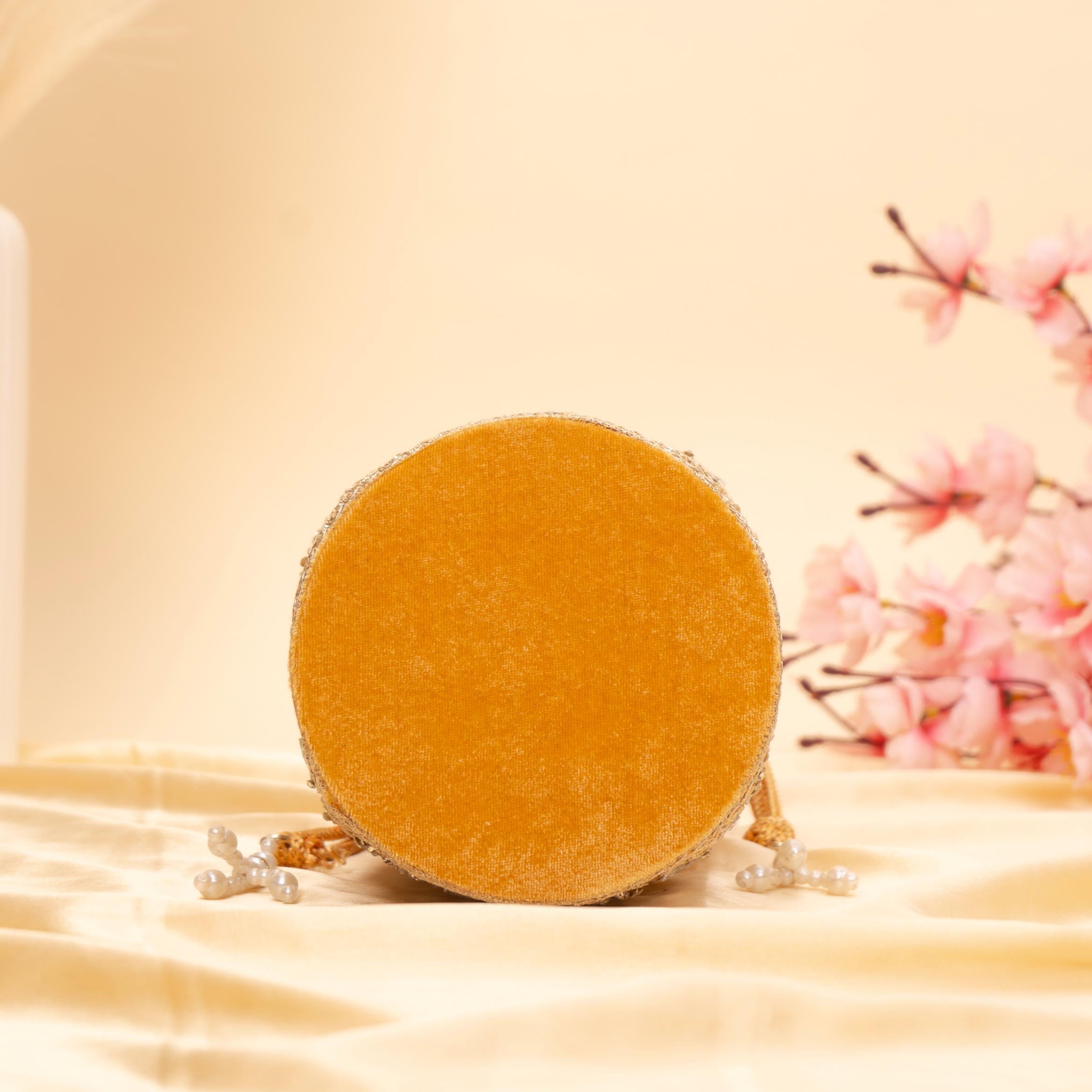 Royal Velvet Shimmer Potli