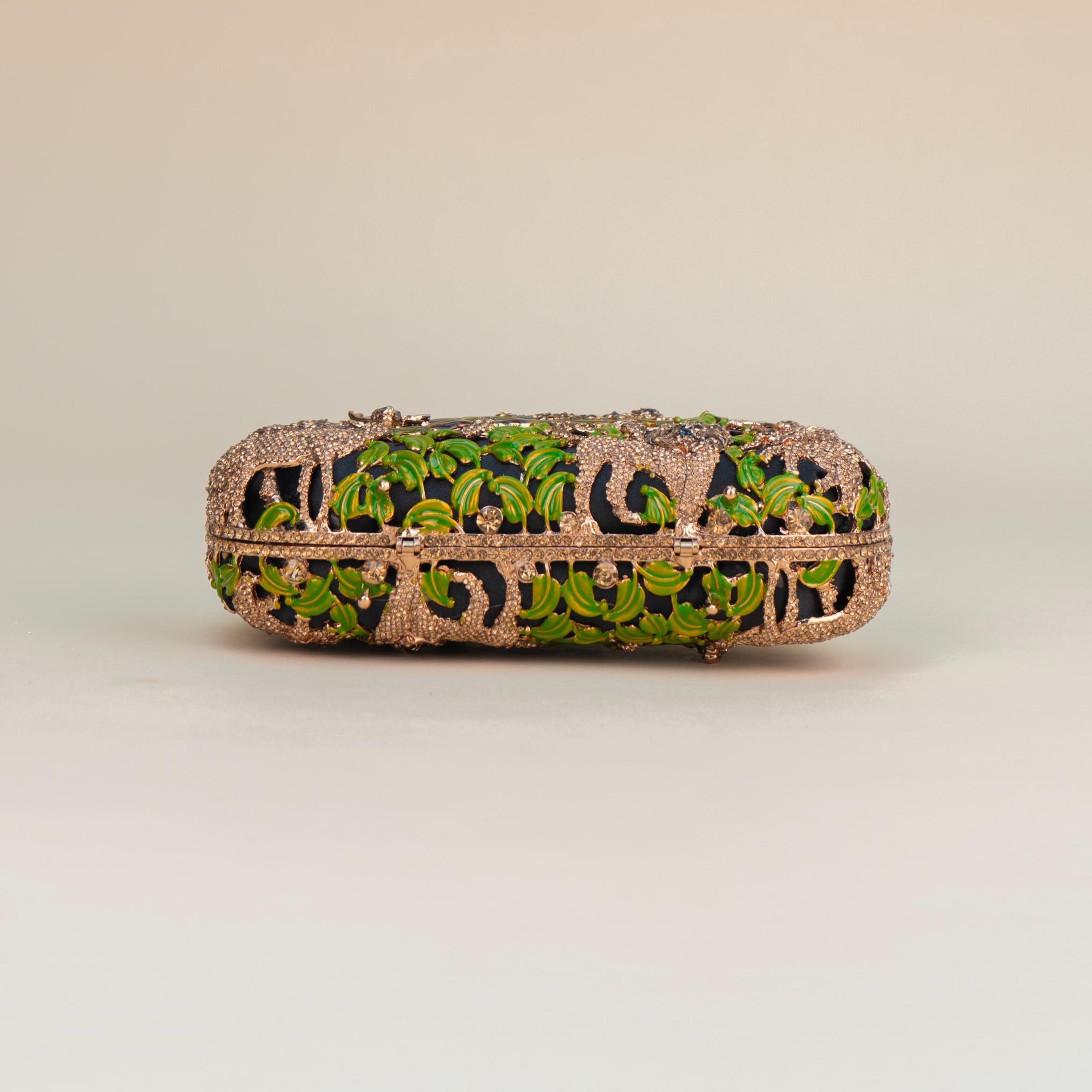 Crystal Safari Clutch