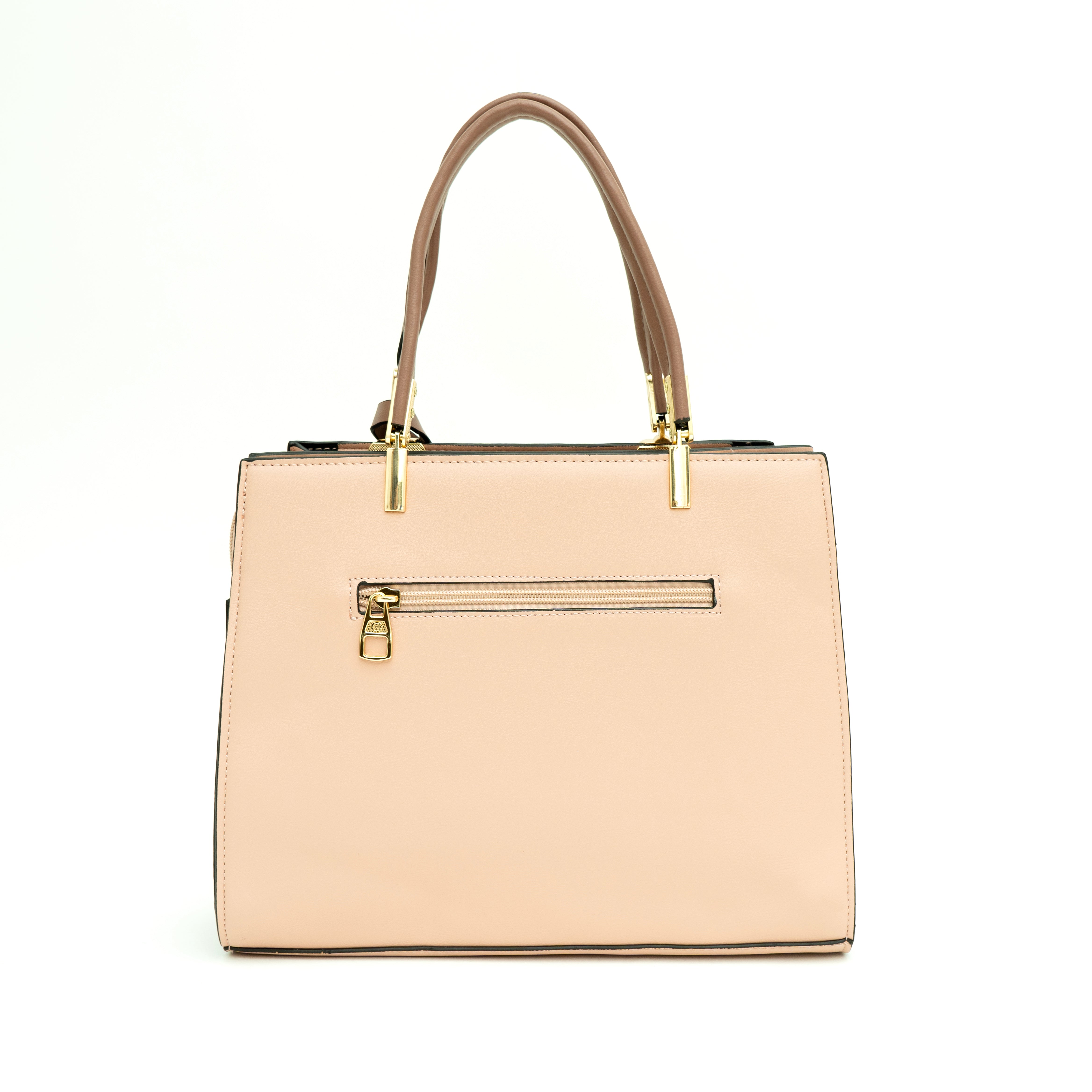 Classy Twist Carry Peach HANDBAG | CARA