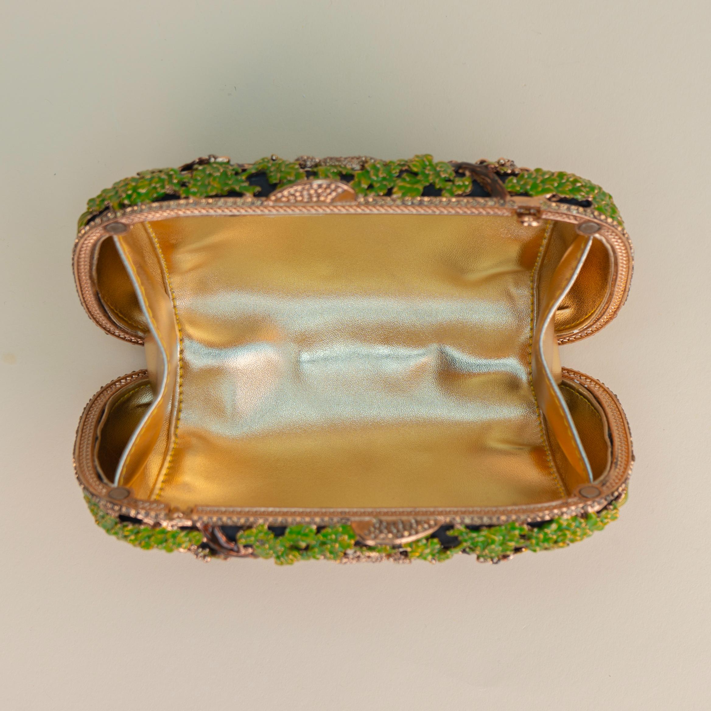 Crystal Safari Clutch