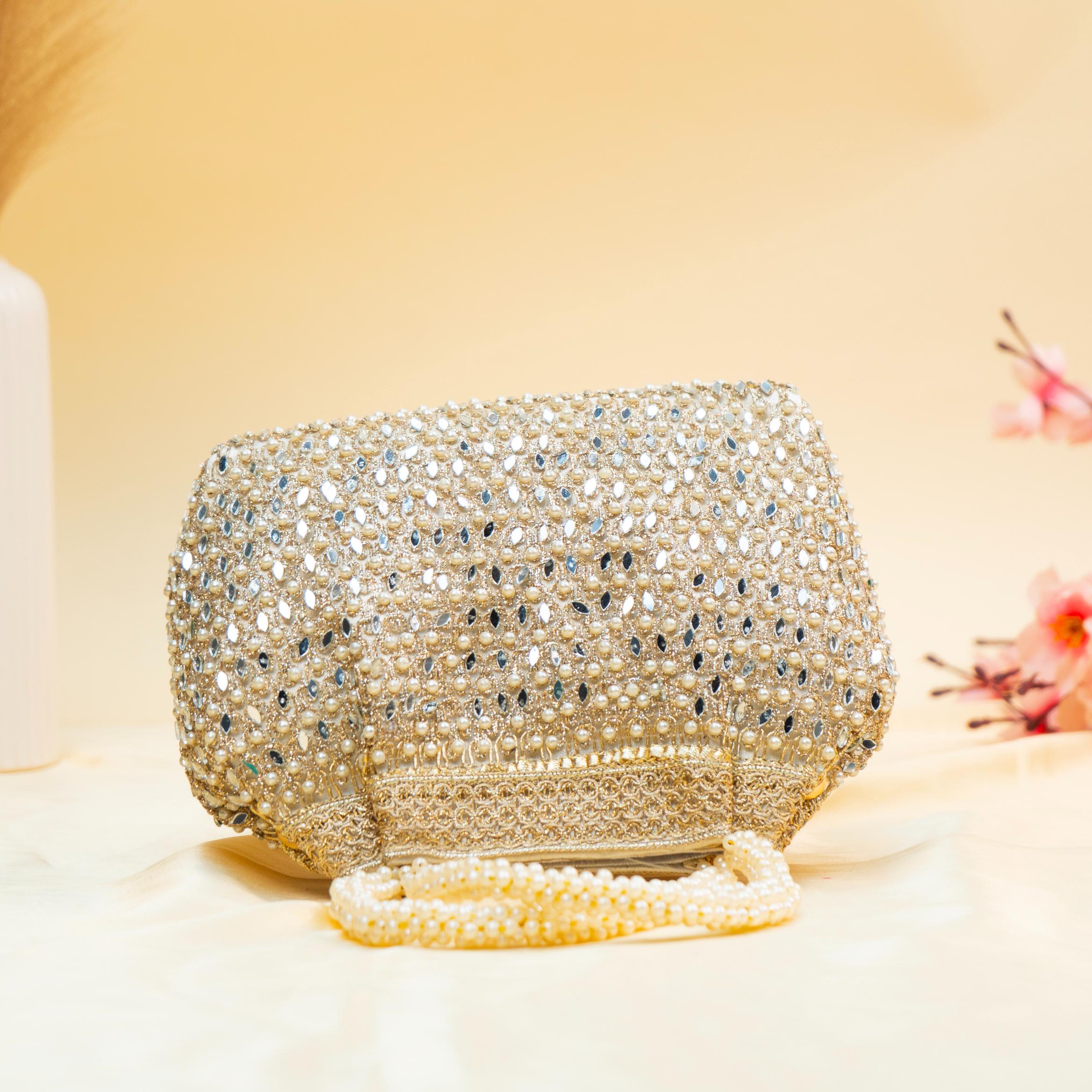 Dazzle Crystal Bead Potli