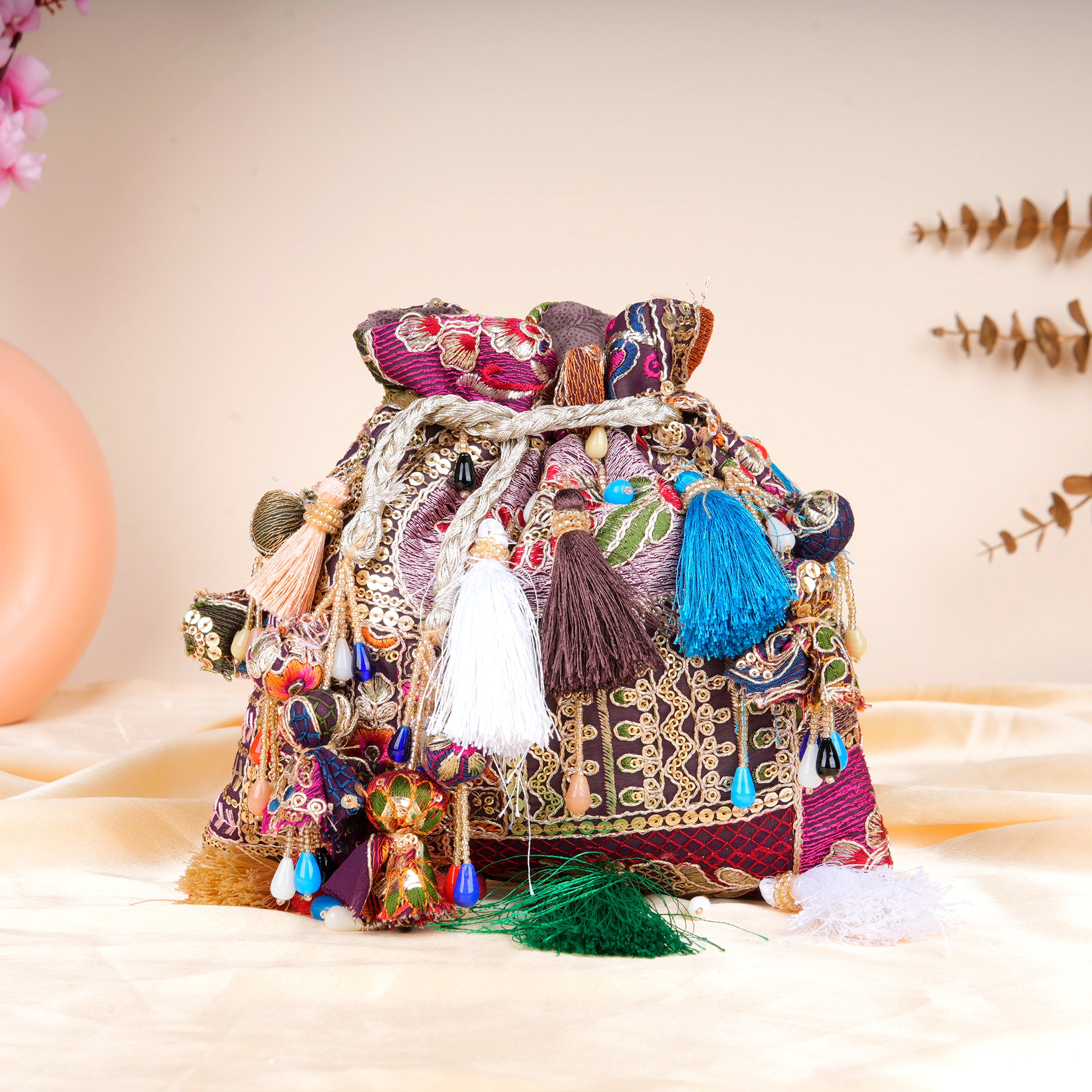 Phoolkari Charm Potli