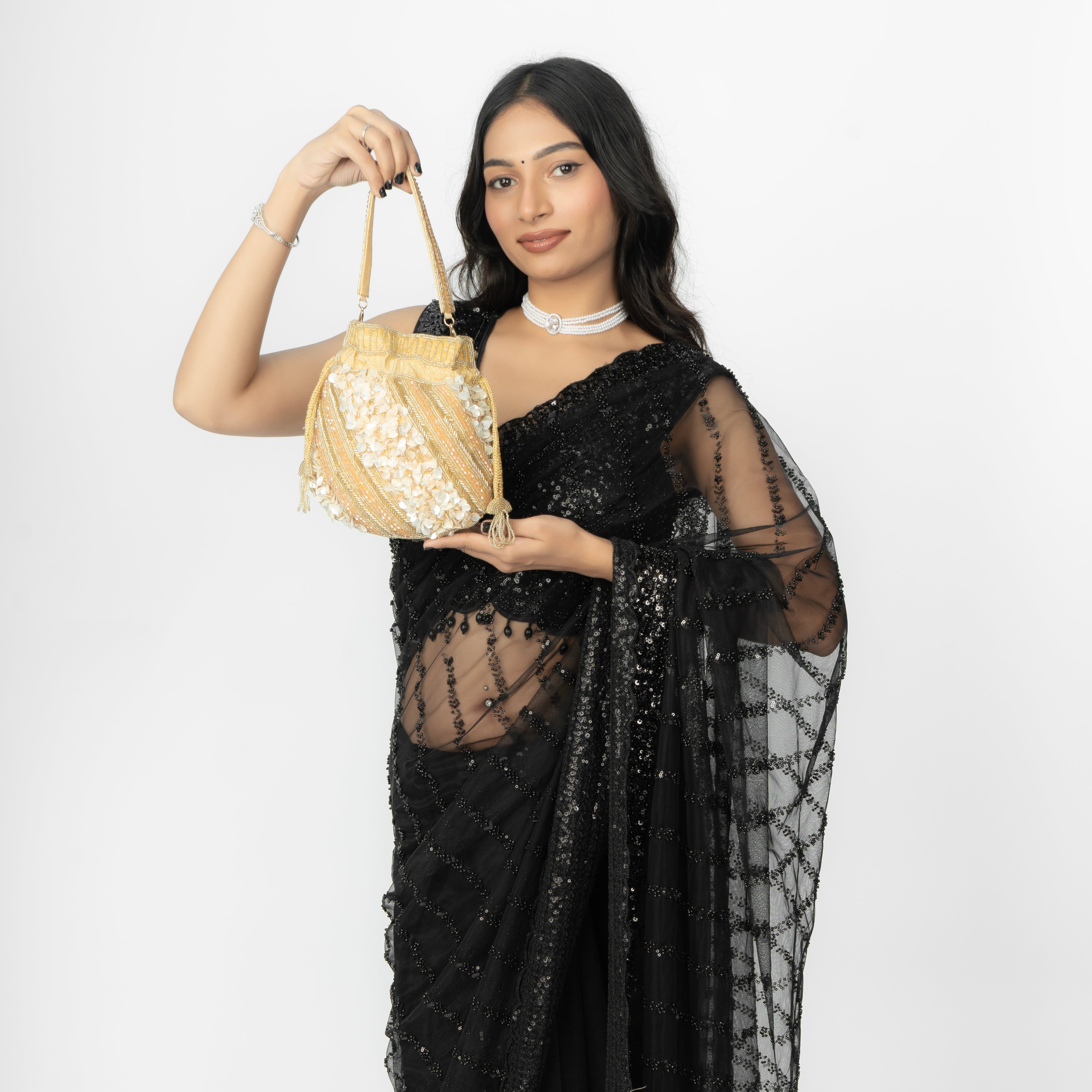 Celestial Oyster potli | cara