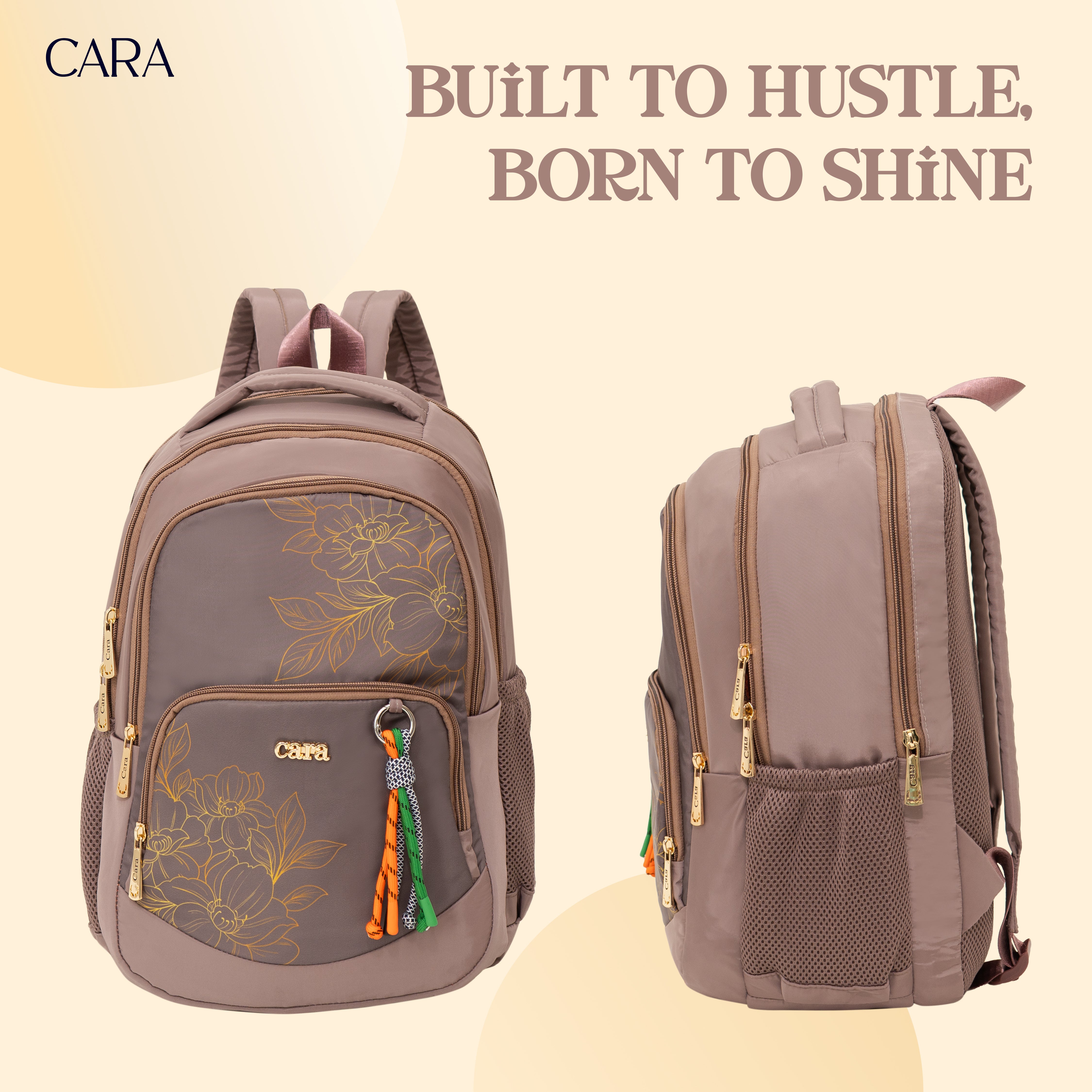 Flora Charm Backpack
