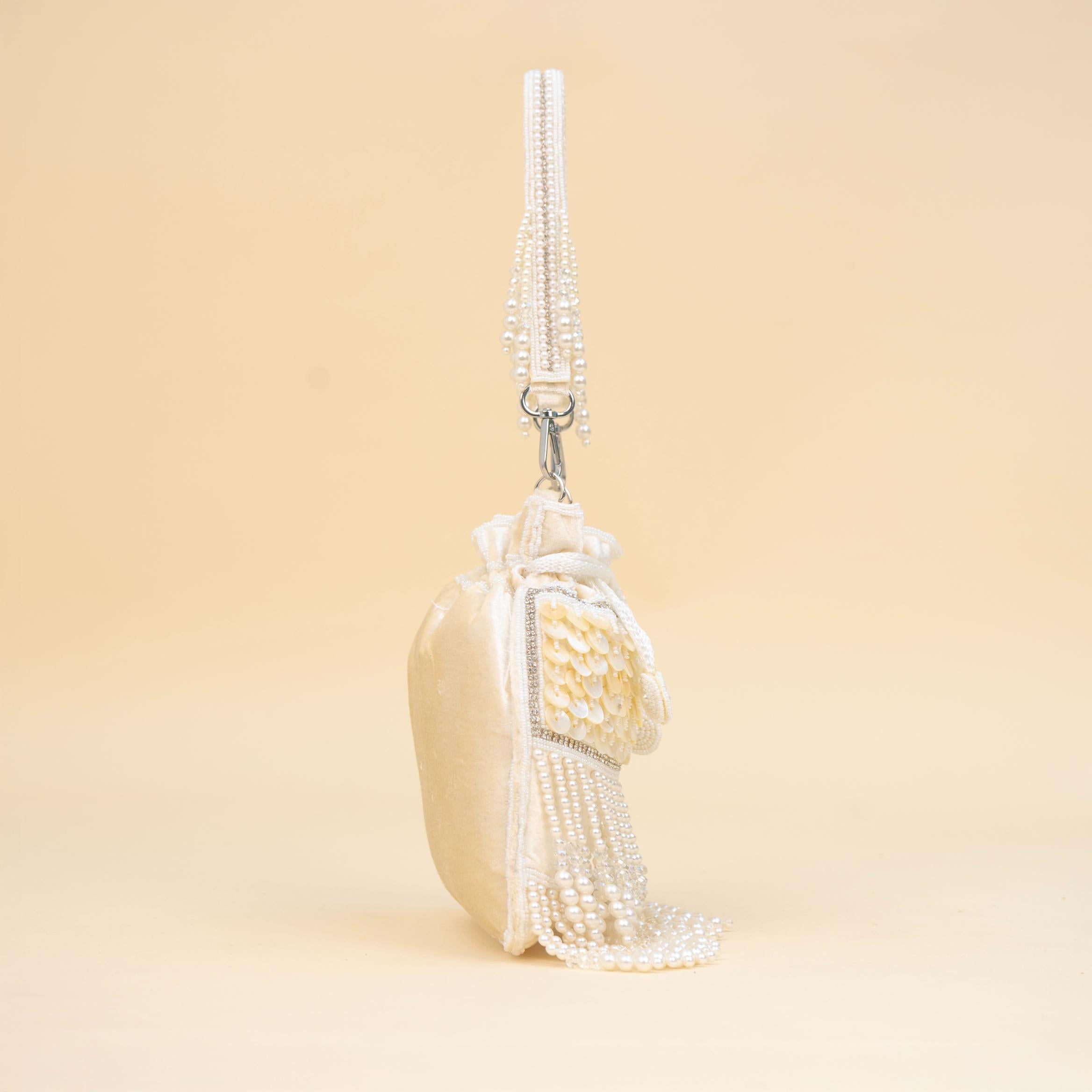 Royal Tassel Sequin Potli
