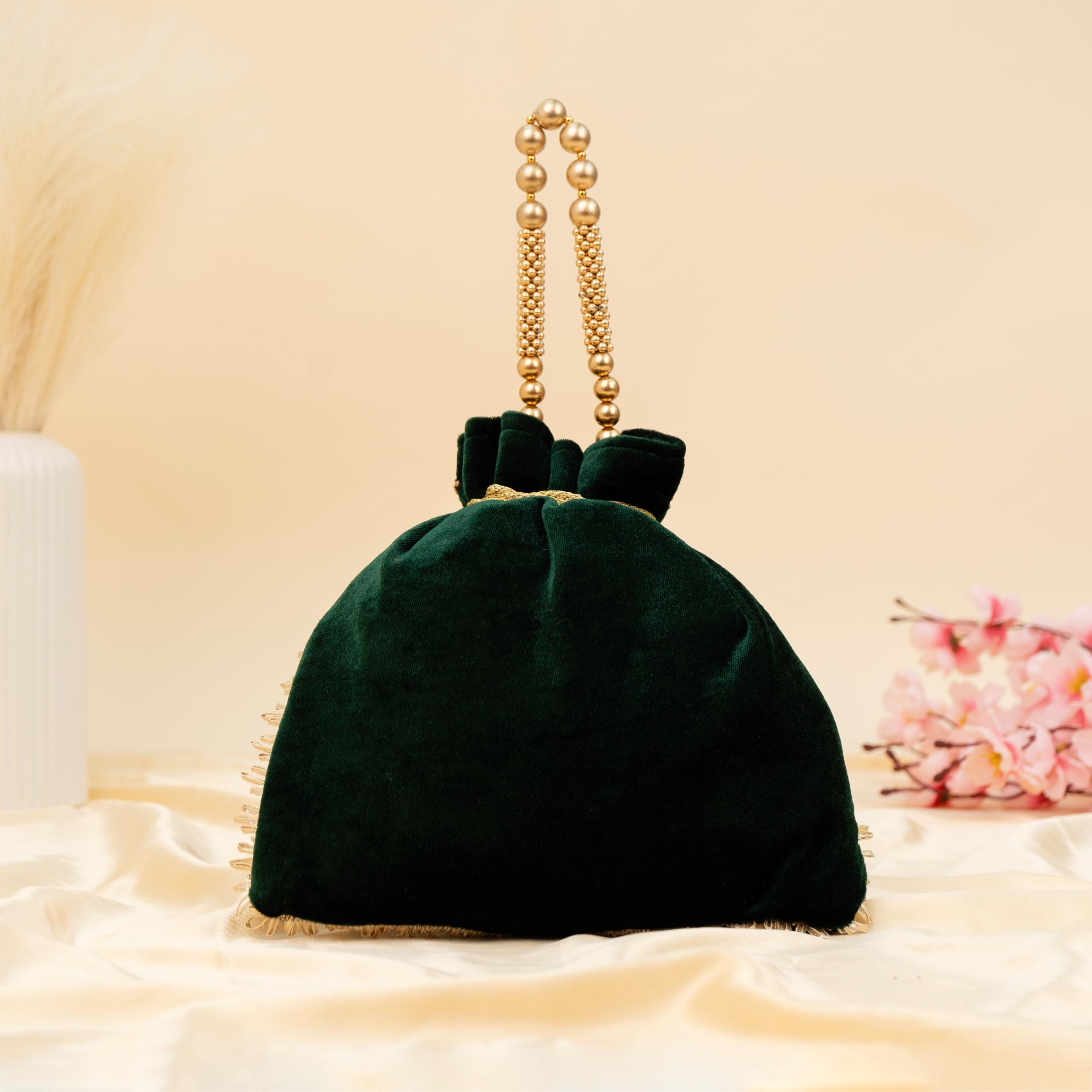 The Velvet Bloom Potli
