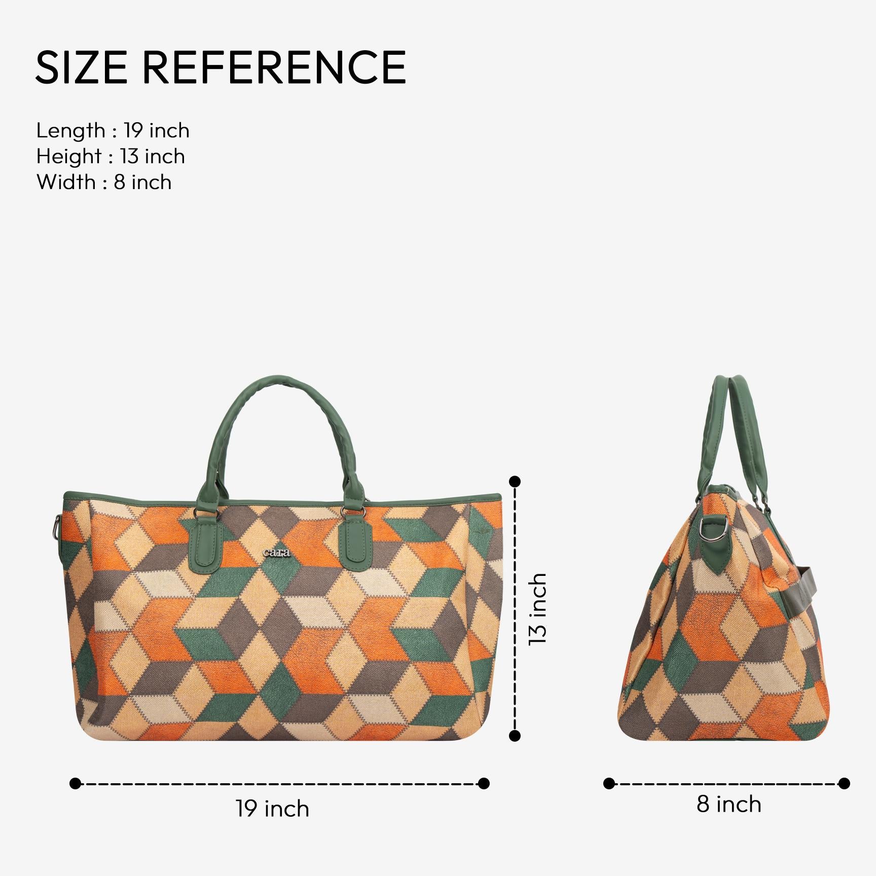 Geometric Imperial Tote