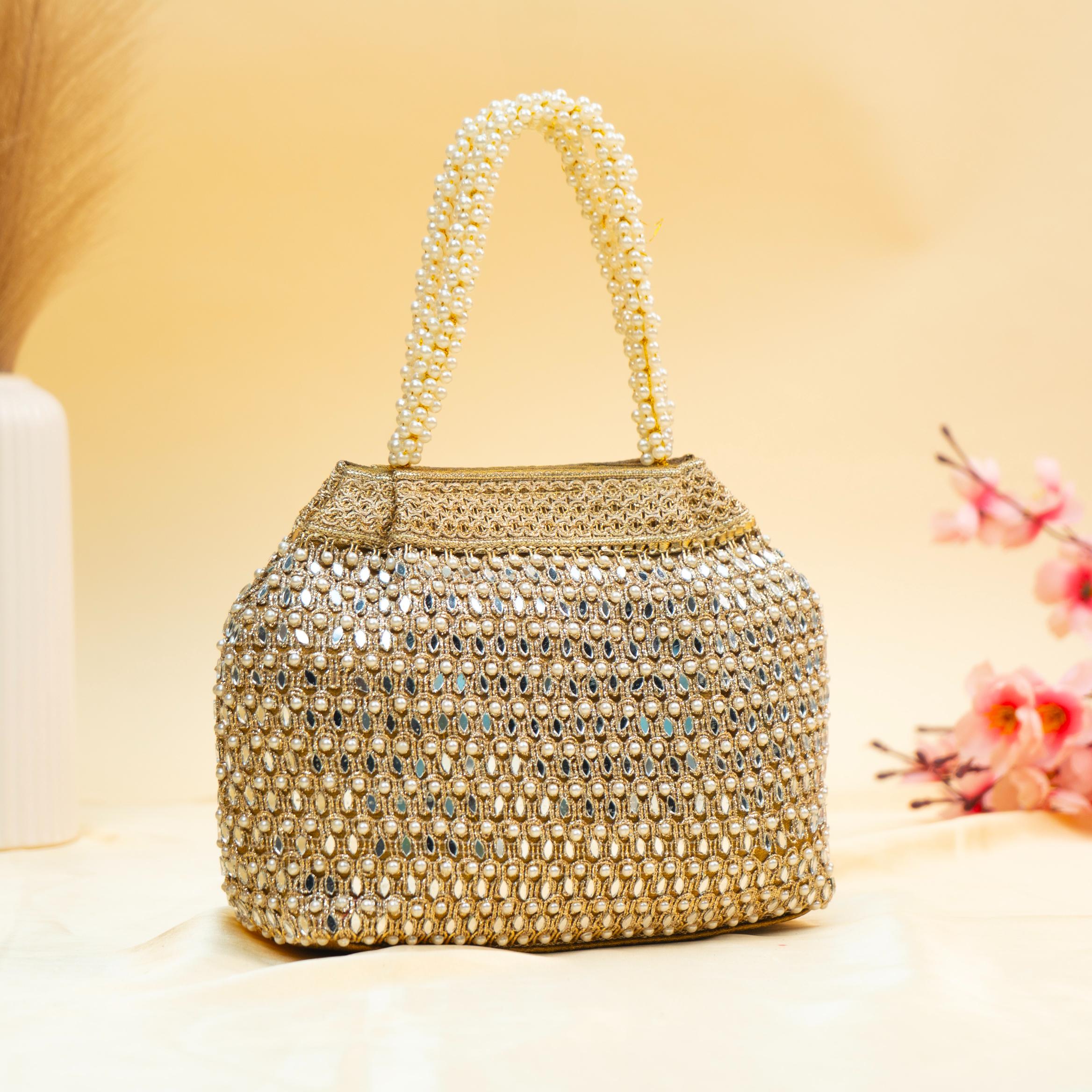 Dazzle Crystal Bead Potli