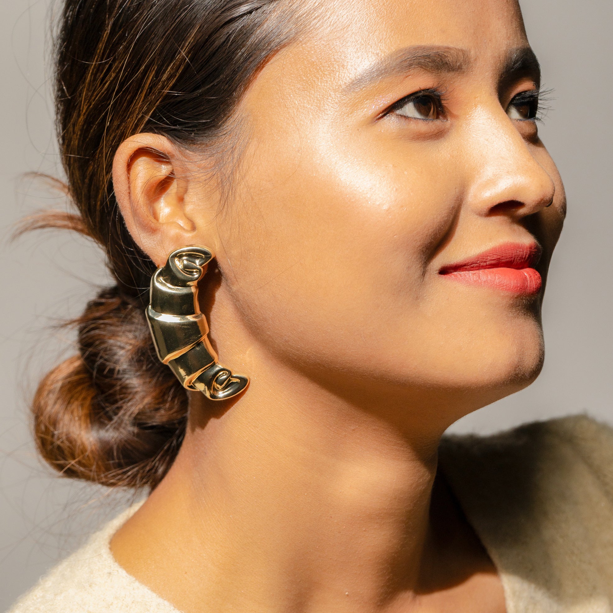 Pure Offset Earrings