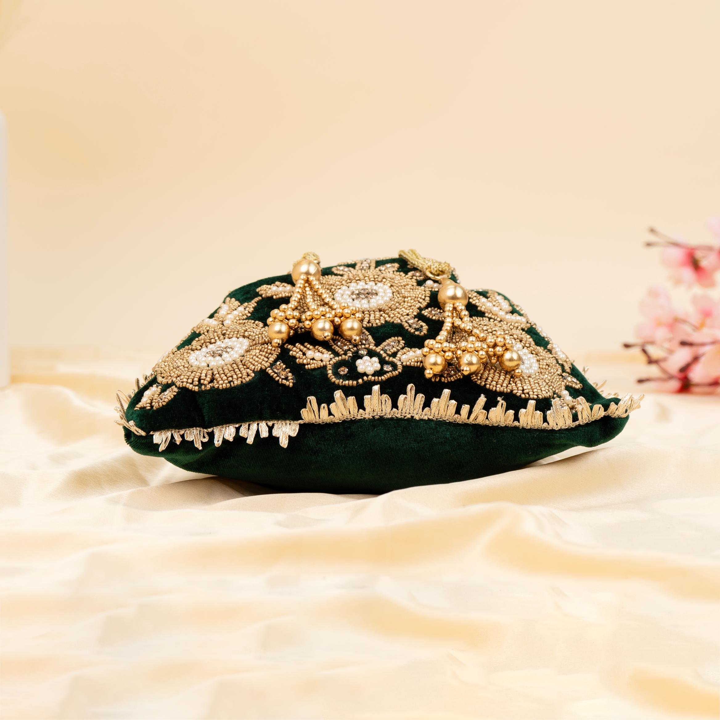 The Velvet Bloom Potli