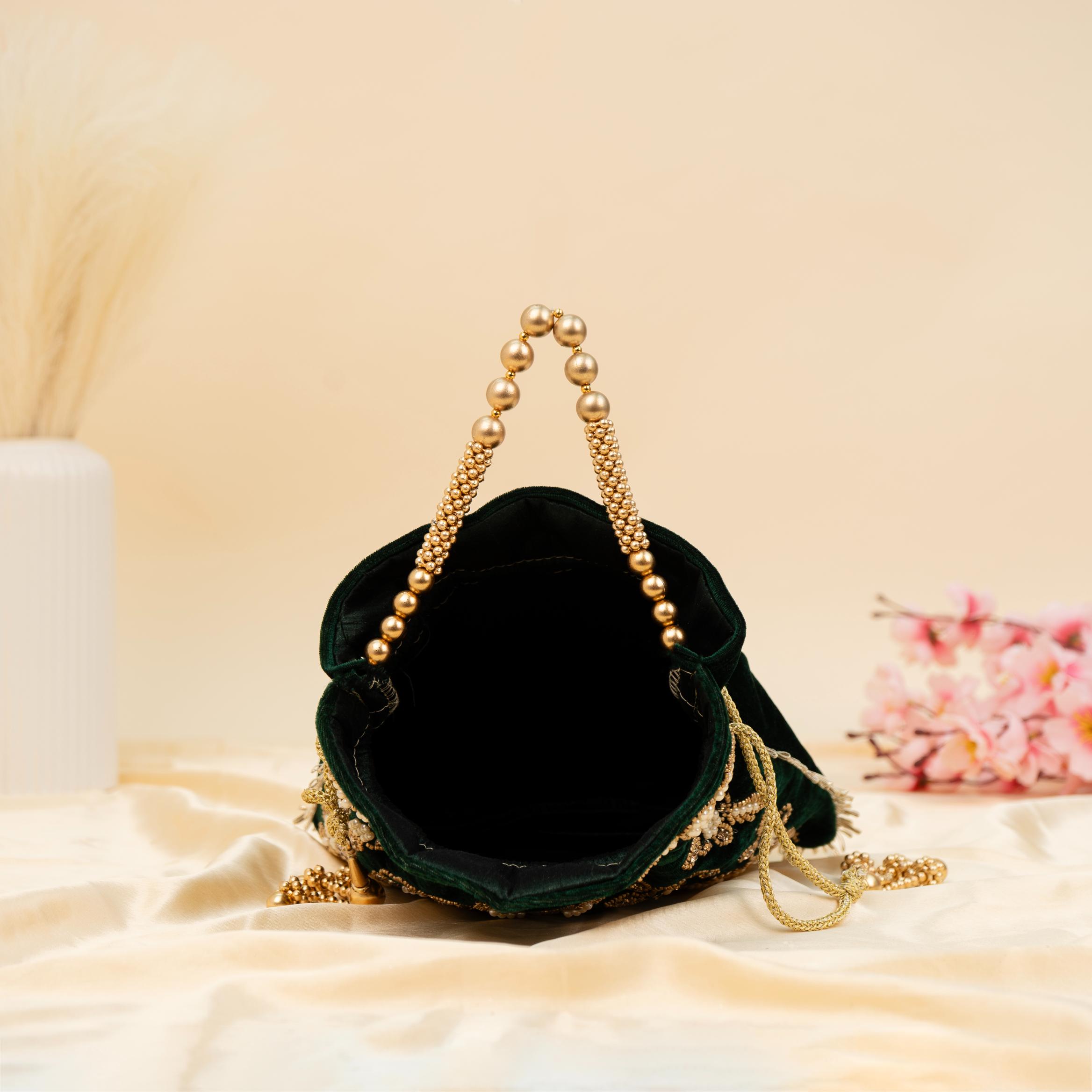 The Velvet Bloom Potli
