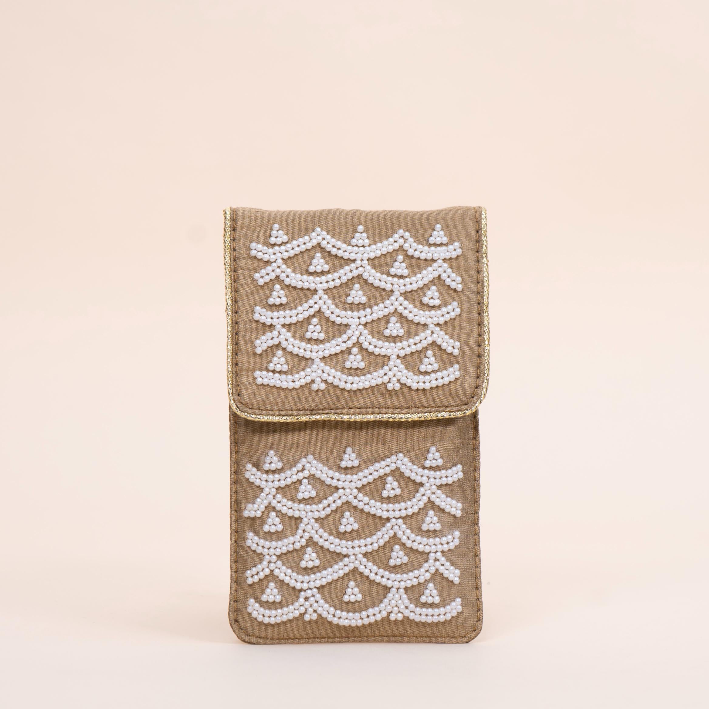 Pearl Crest Mobile Pouch