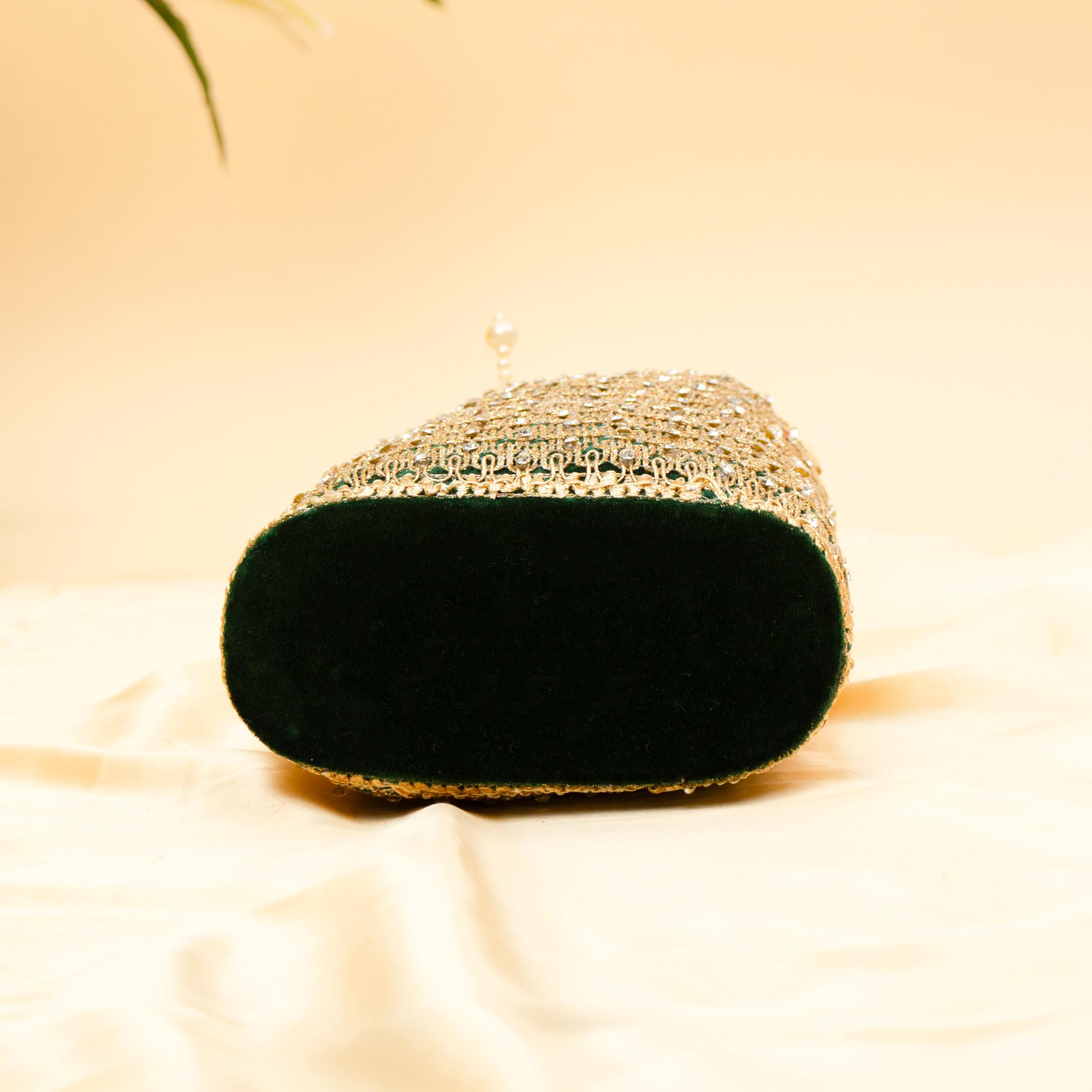 Opulent Thread & Pearl Potli