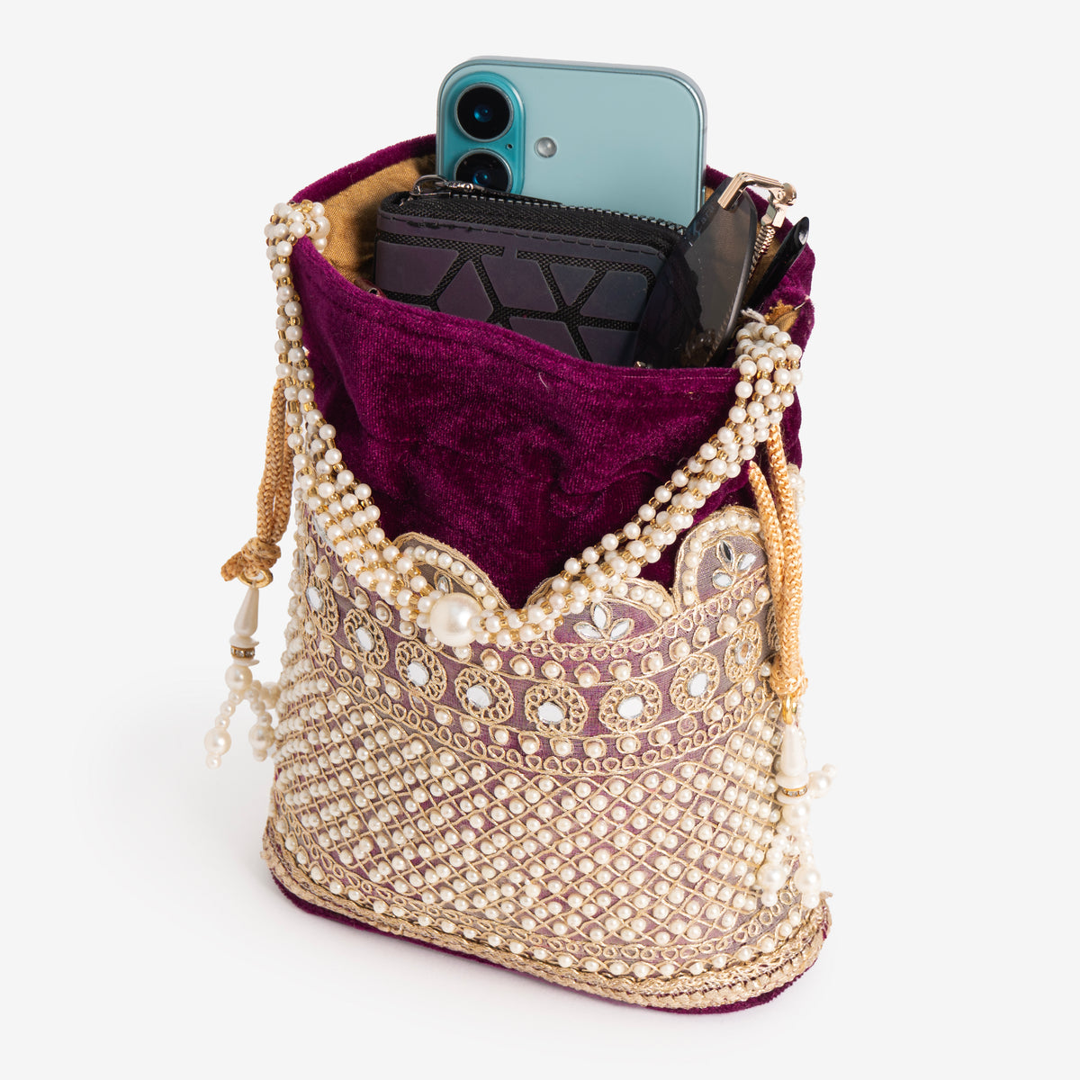 Lustre Cord Bag