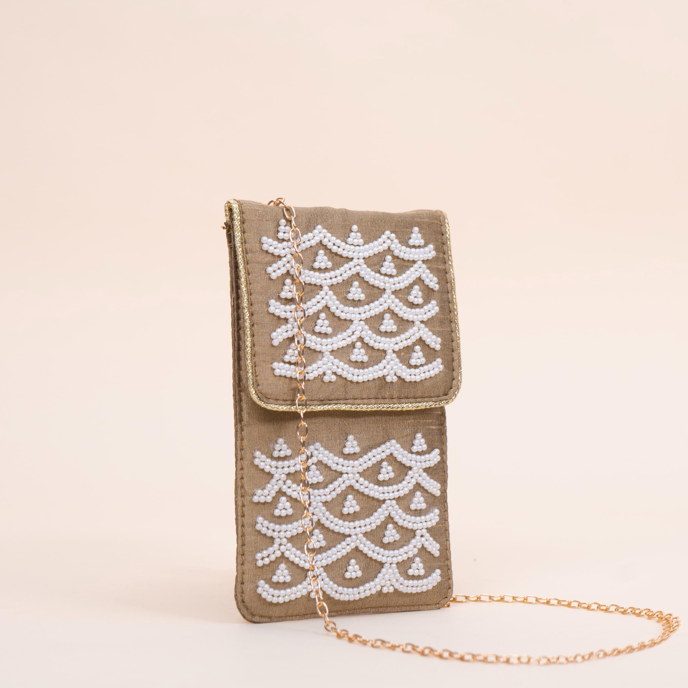 Pearl Crest Mobile Pouch