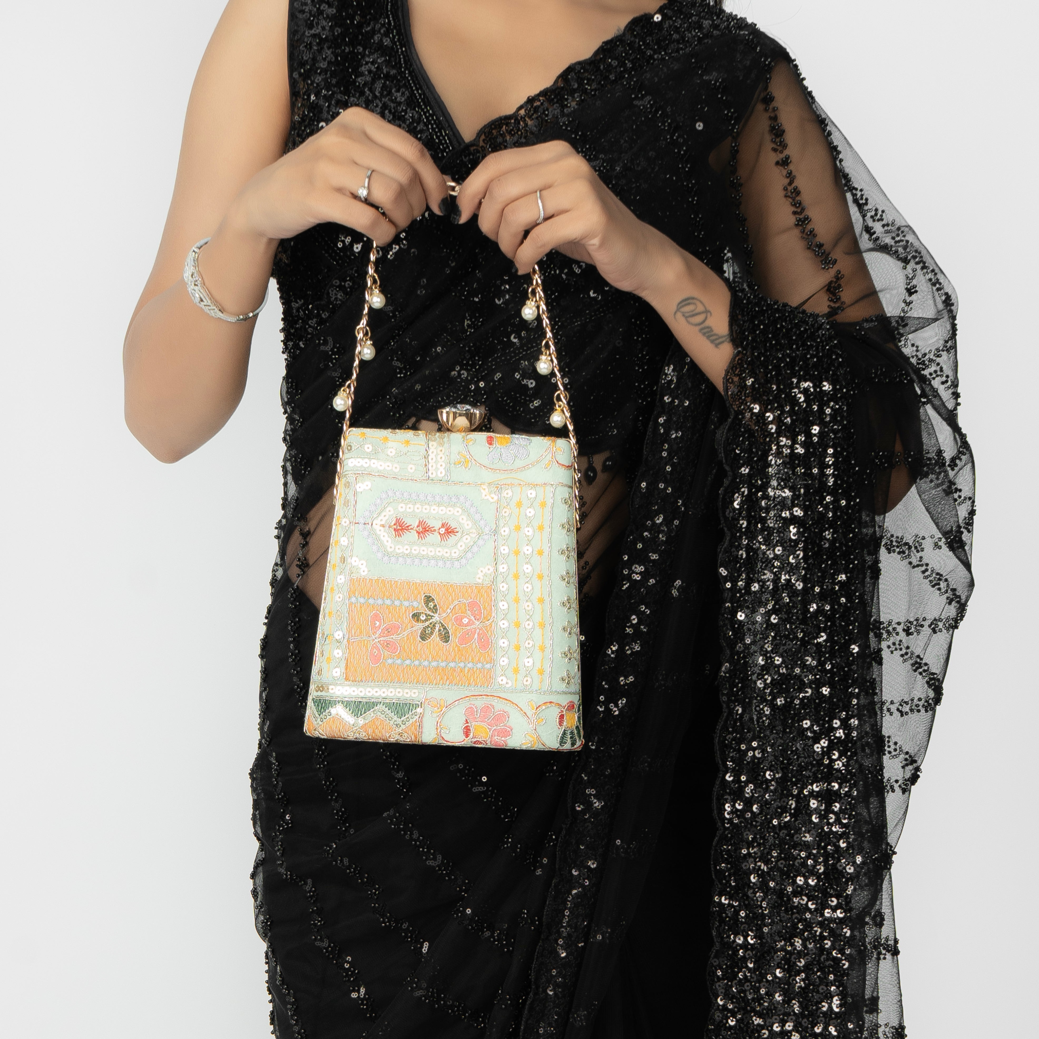 Heritage Mosaic Clutch