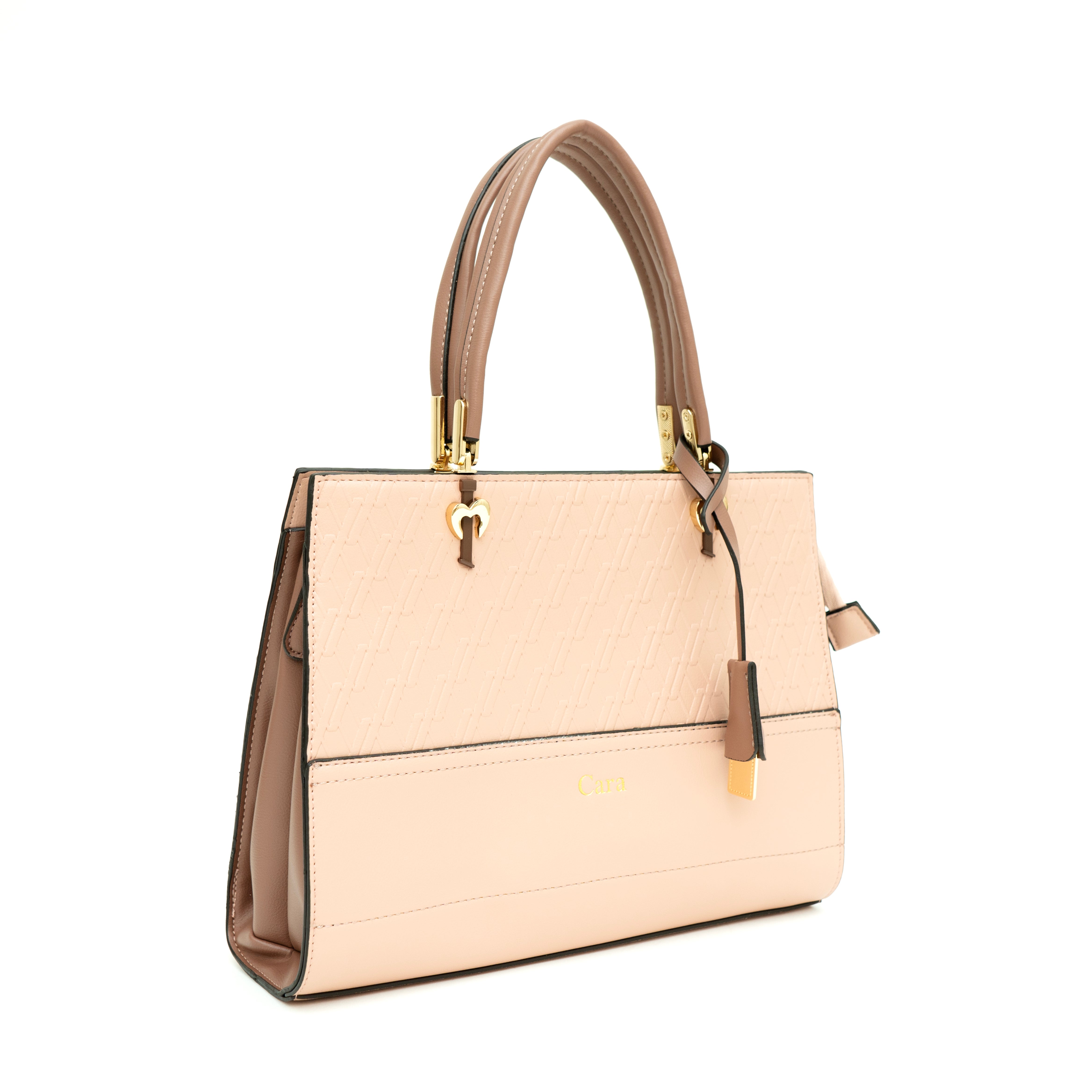 Classy Twist Carry Peach HANDBAG | CARA