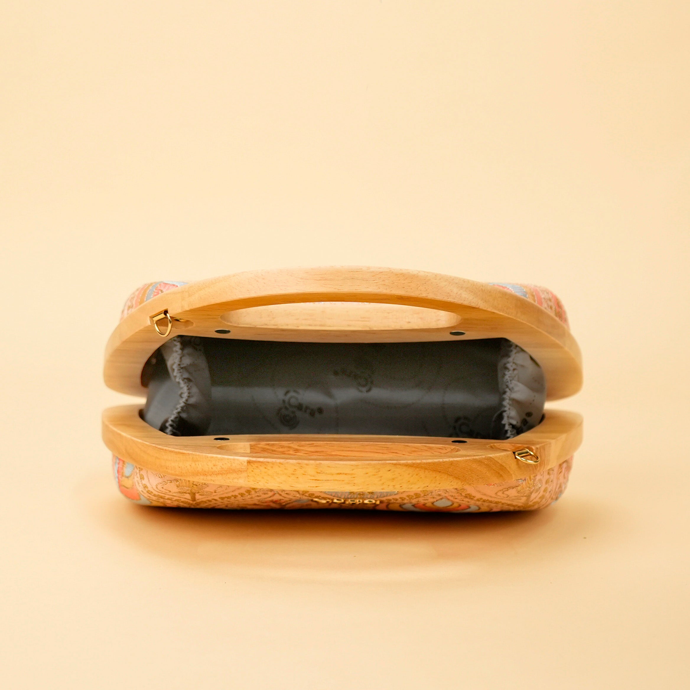 Aurelia Wood-Frame Clutch