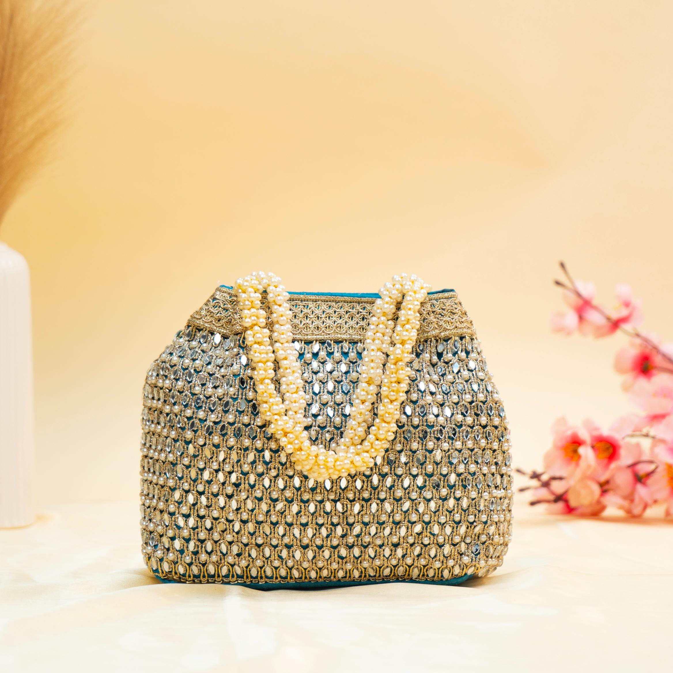 Dazzle Crystal Bead Potli