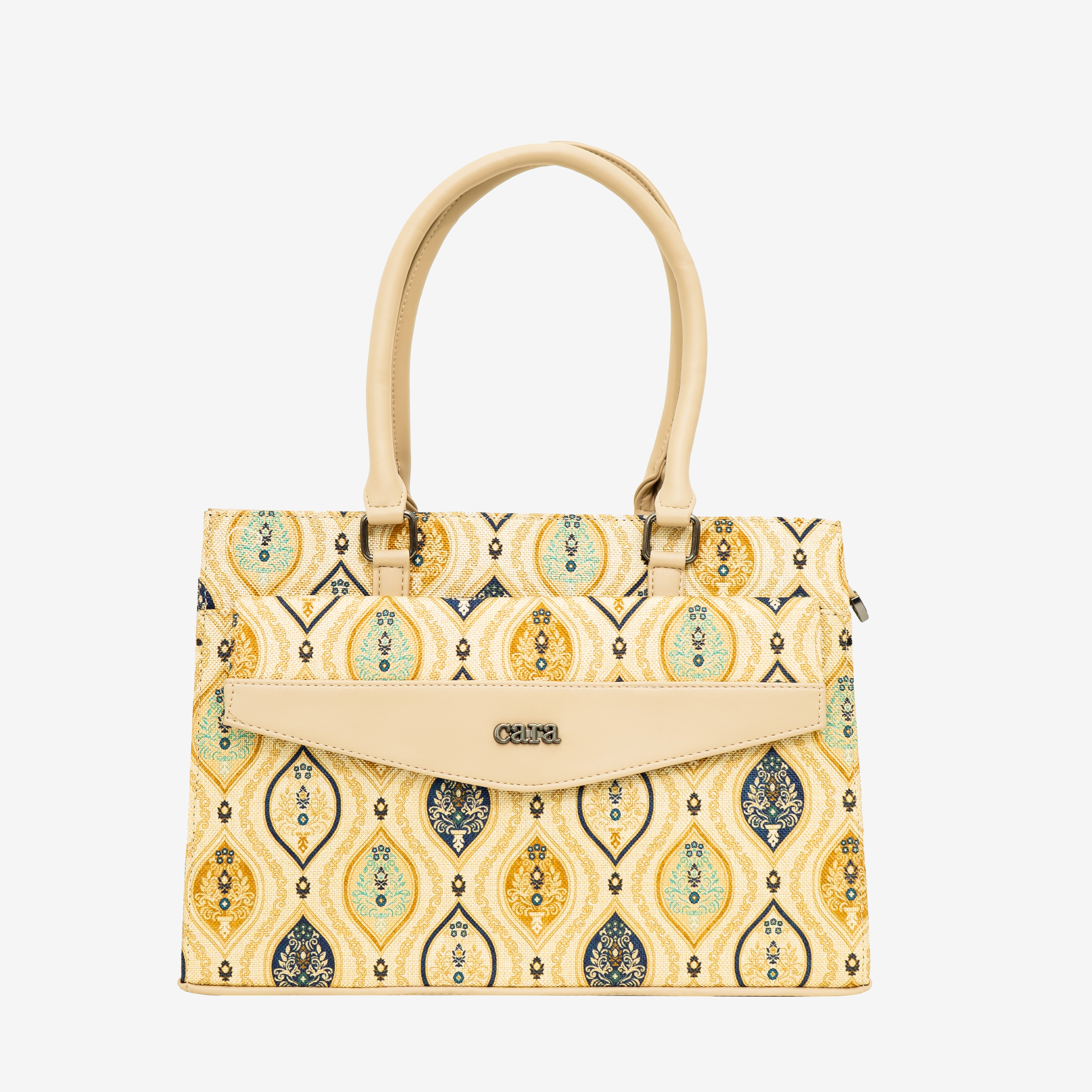 Cream Flawless Crafted handbag | Cara