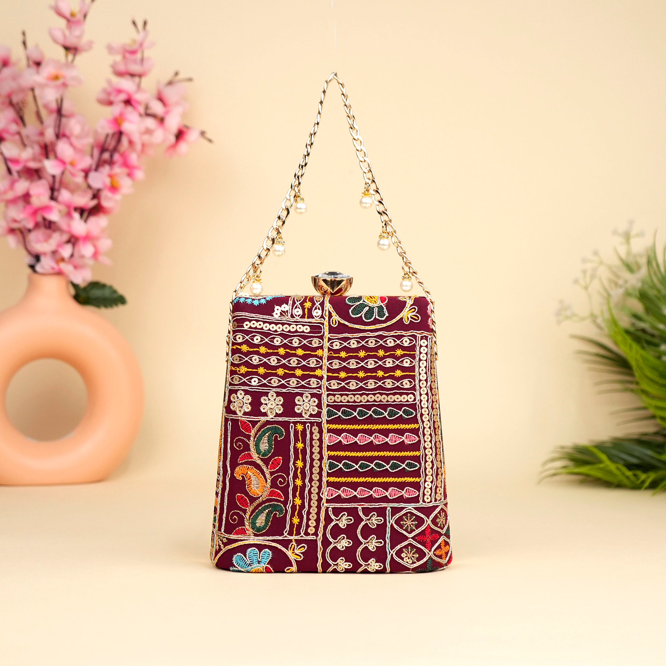 Heritage Mosaic Clutch