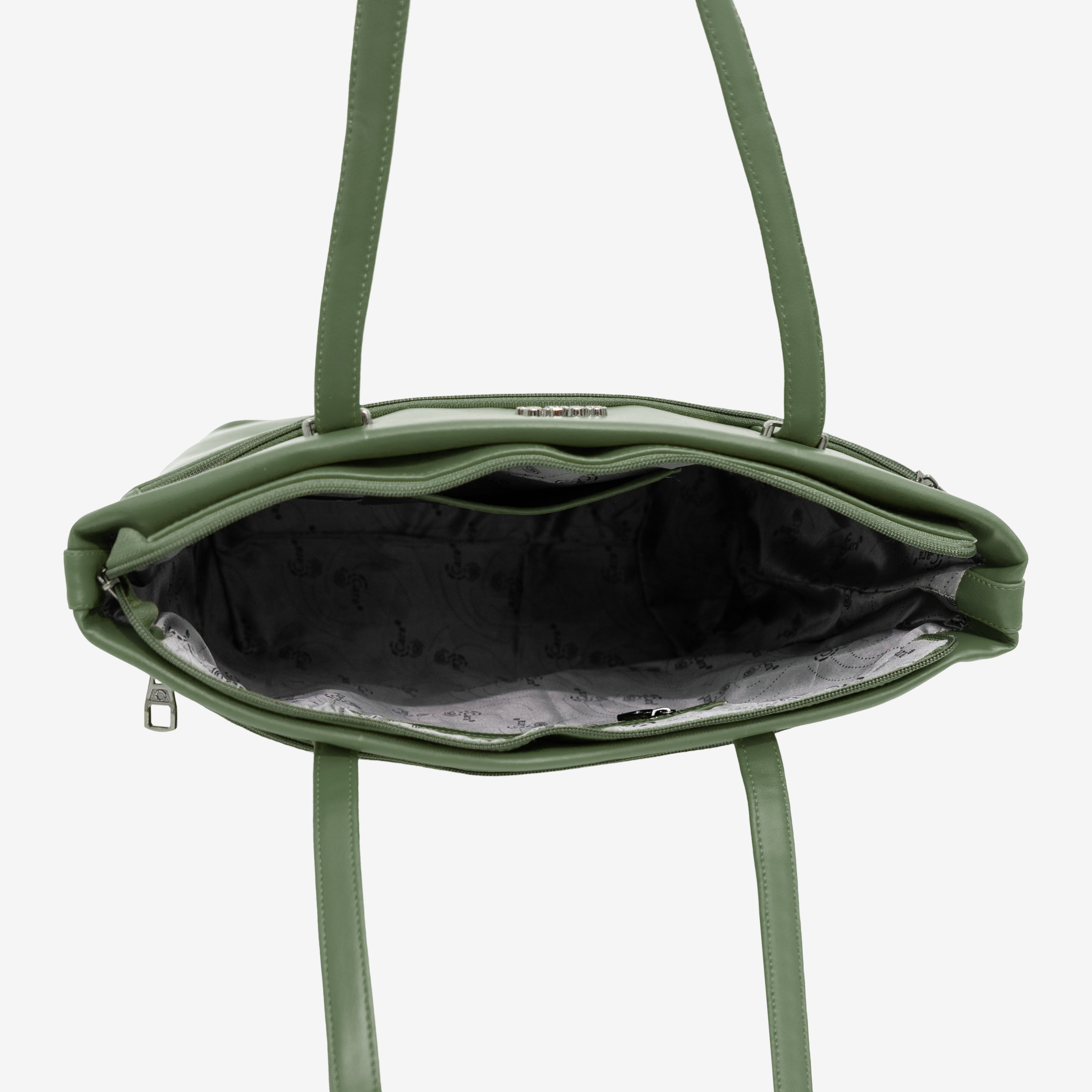 Green 9 to 5 Office Tote Bag | Cara