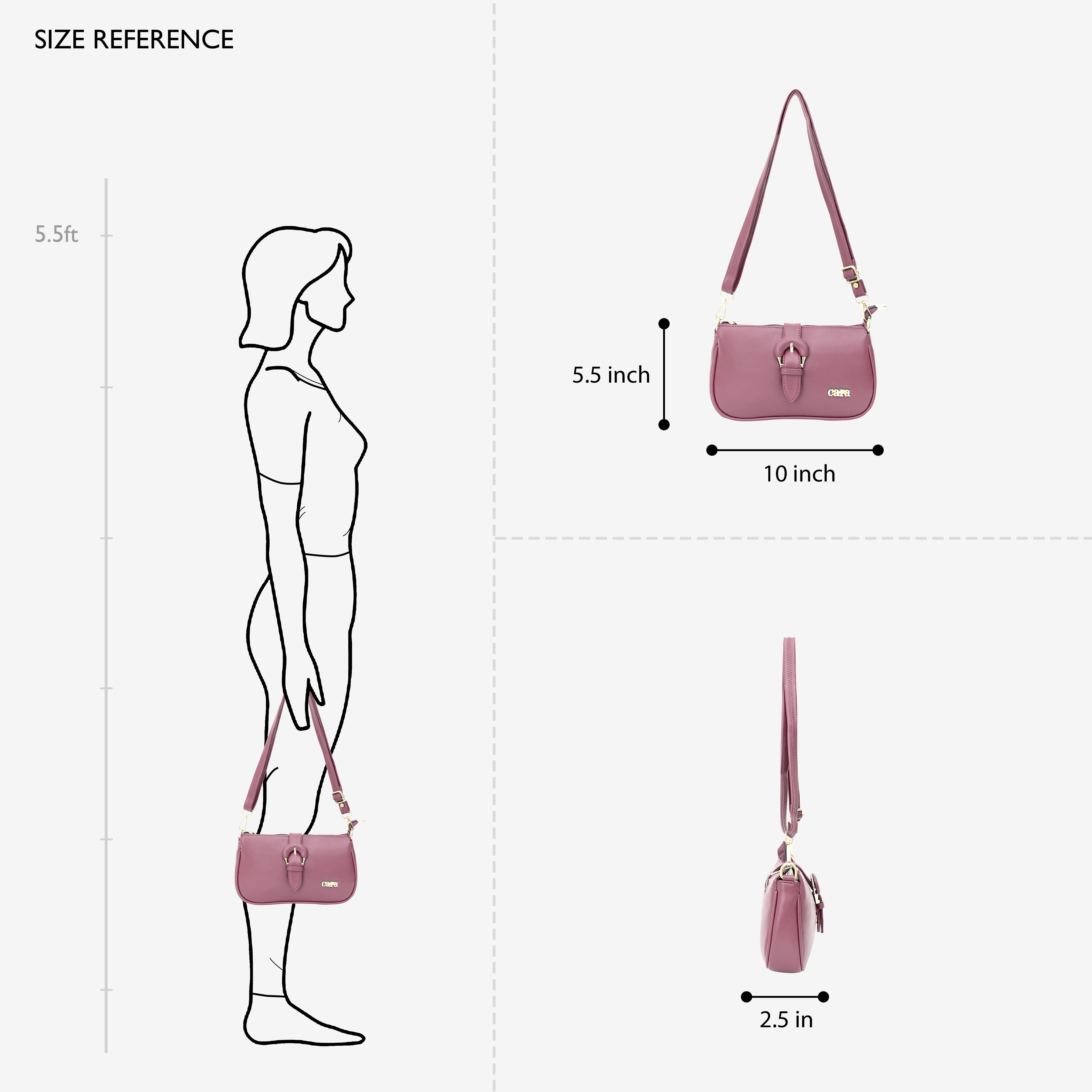 Pink Pleasant Sling | Cara