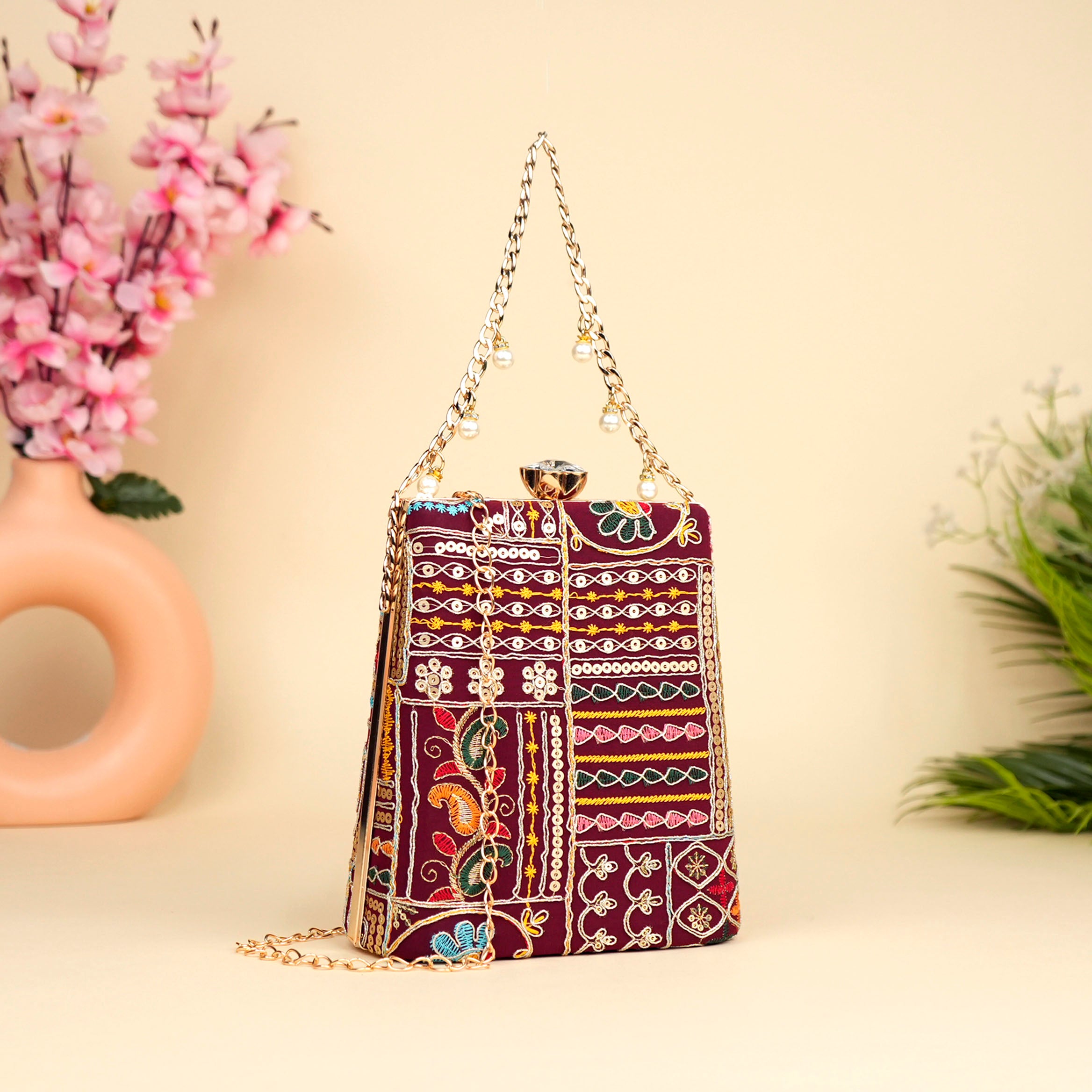 Heritage Mosaic Clutch